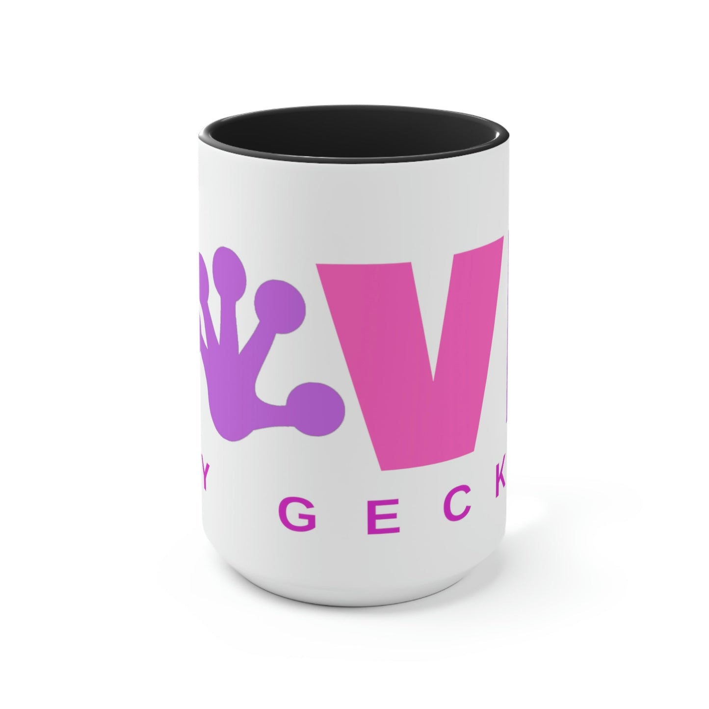 Love My Gecko Two-Tone Coffee Mugs - 15oz