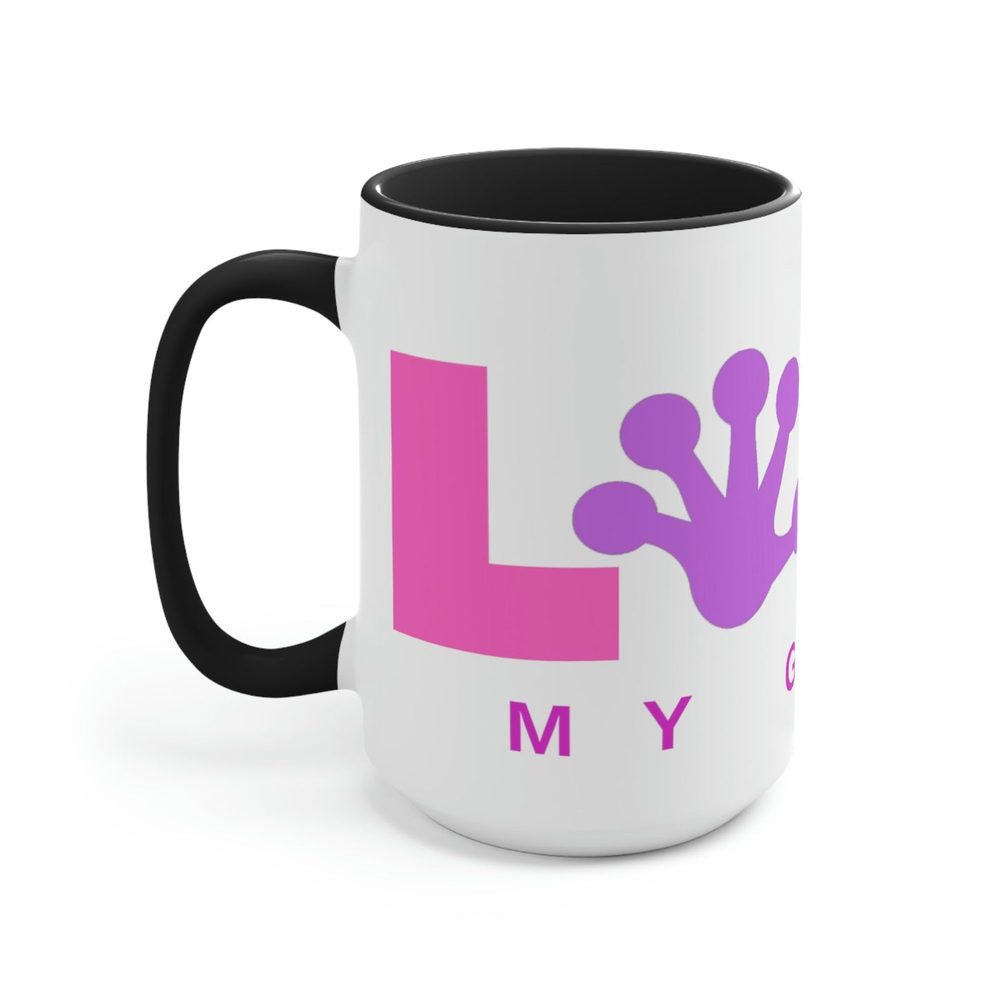 Love My Gecko Two-Tone Coffee Mugs - 15oz