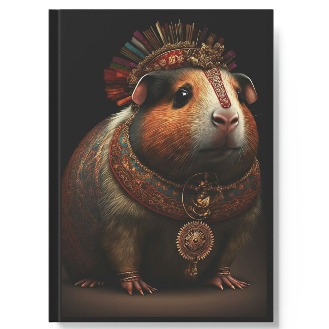 Maharaja Guinea Pig Hard Backed Journal