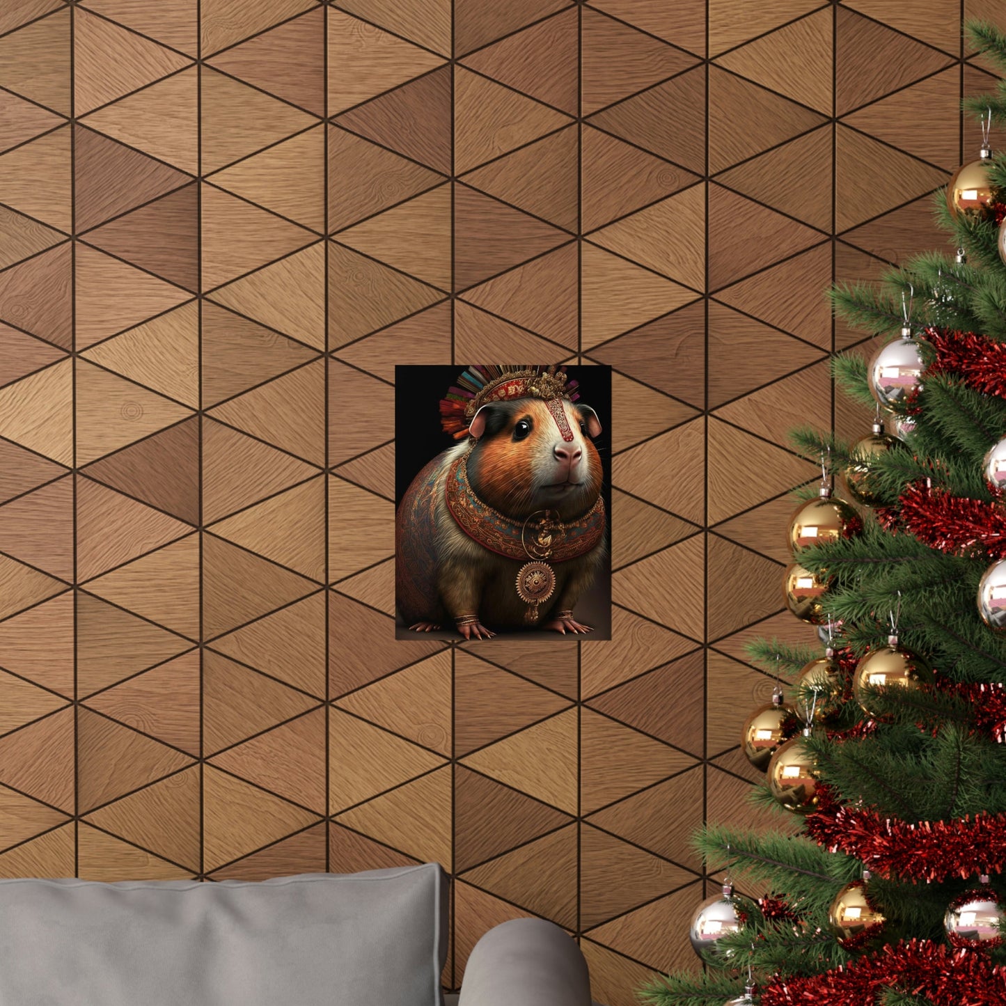 Maharaja Guinea Pig Premium Matte Vertical Posters