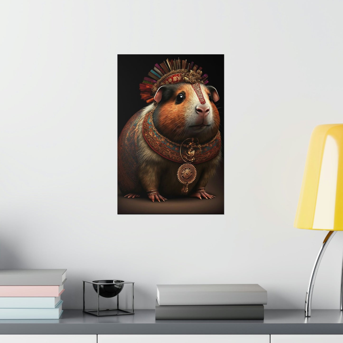 Maharaja Guinea Pig Premium Matte Vertical Posters