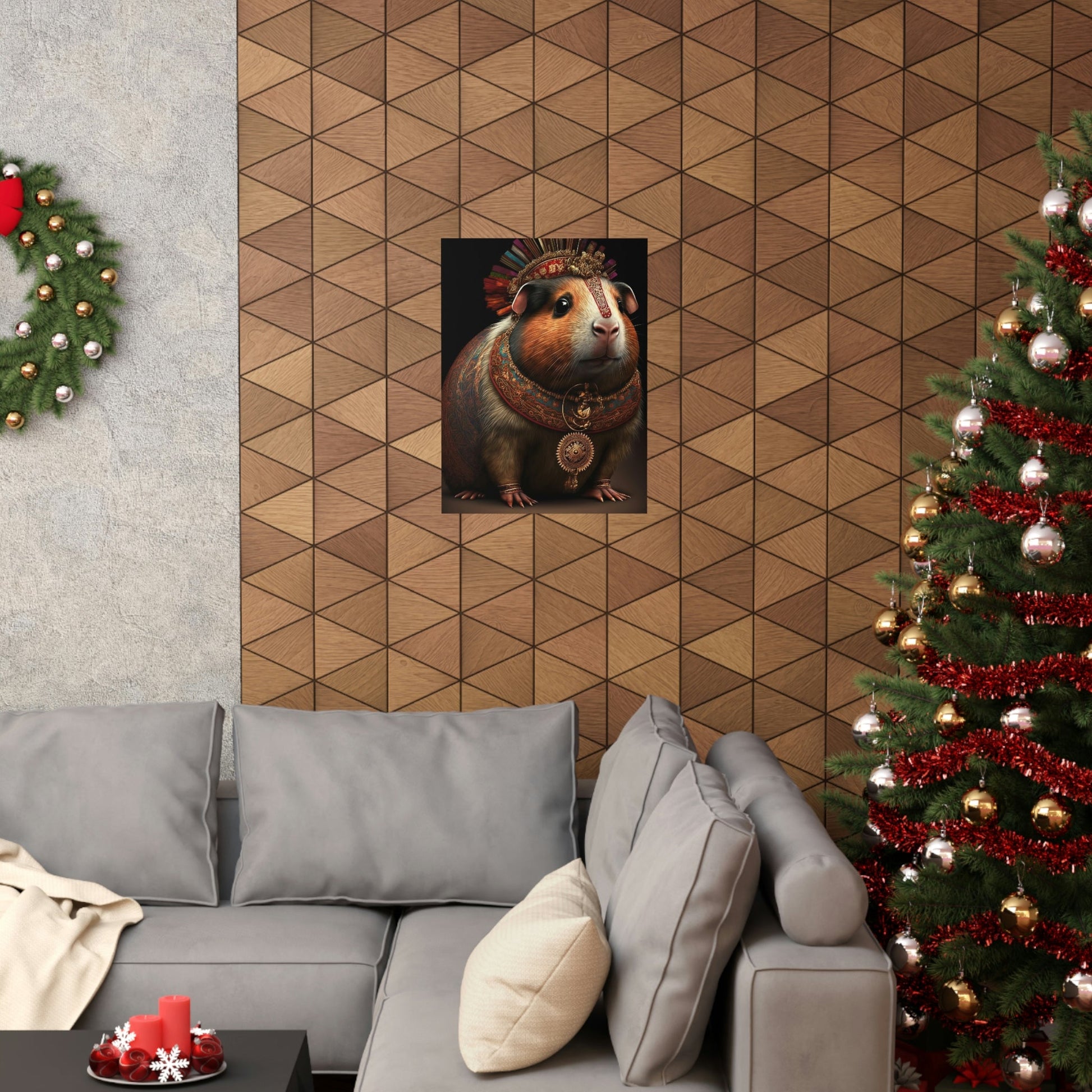 Maharaja Guinea Pig Premium Matte Vertical Posters