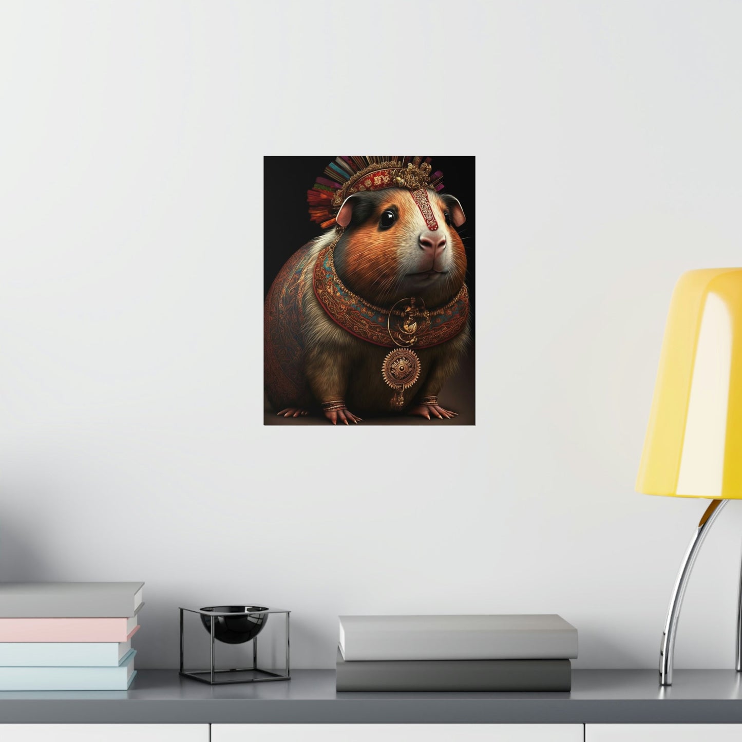 Maharaja Guinea Pig Premium Matte Vertical Posters