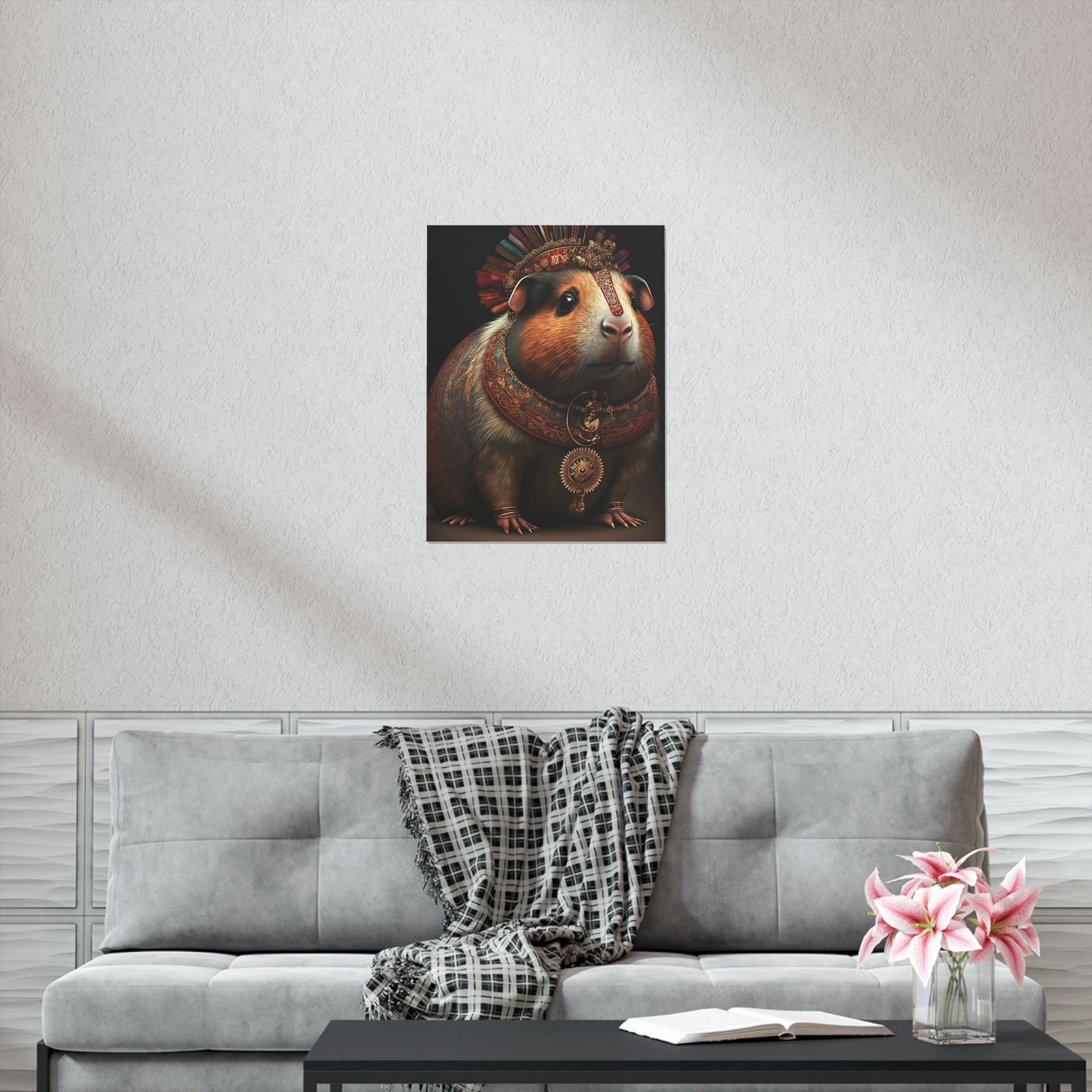Maharaja Guinea Pig Premium Matte Vertical Posters