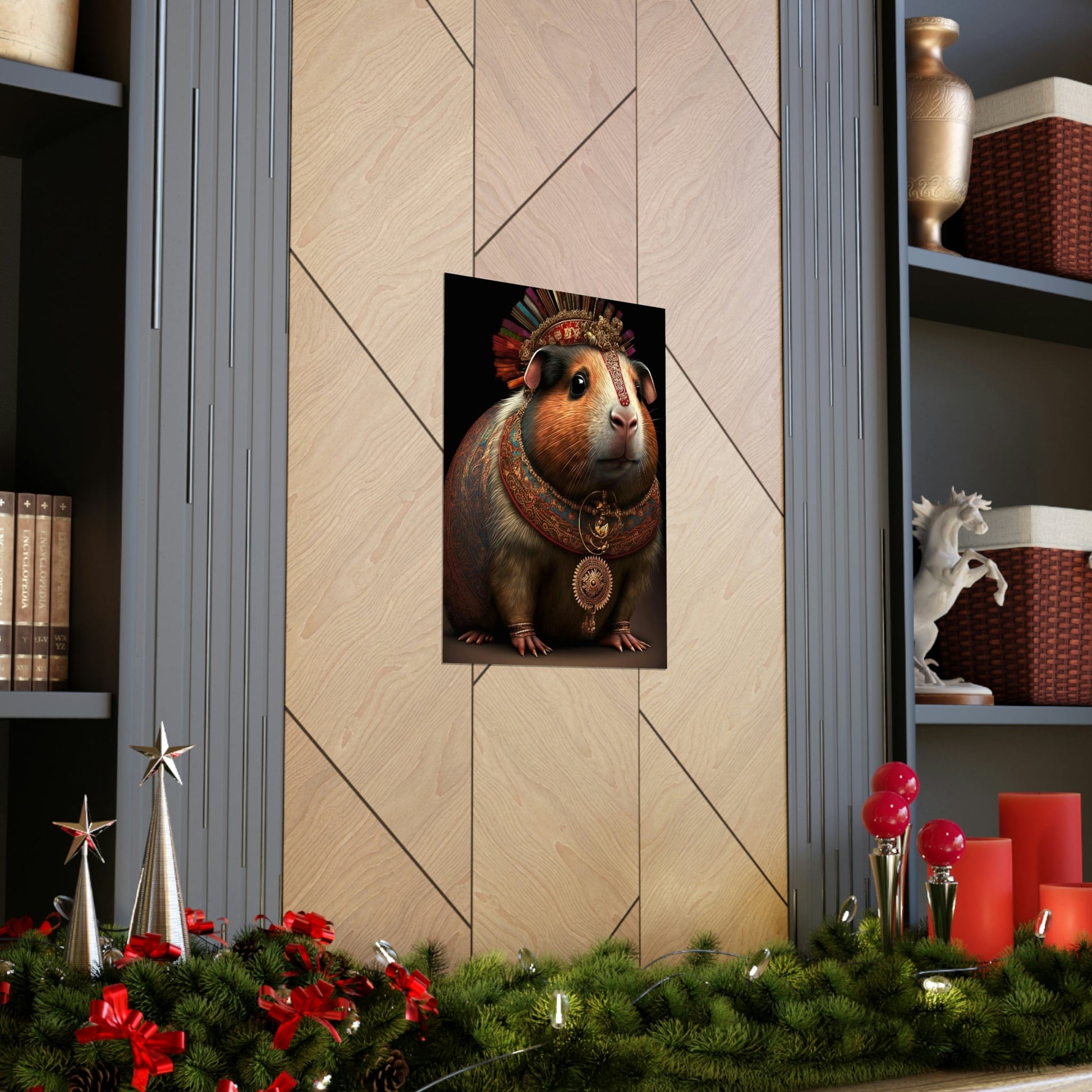 Maharaja Guinea Pig Premium Matte Vertical Posters