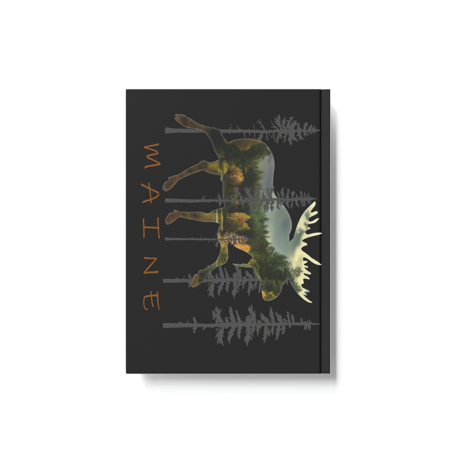 Maine Moose Souvenir Hard Backed Journal