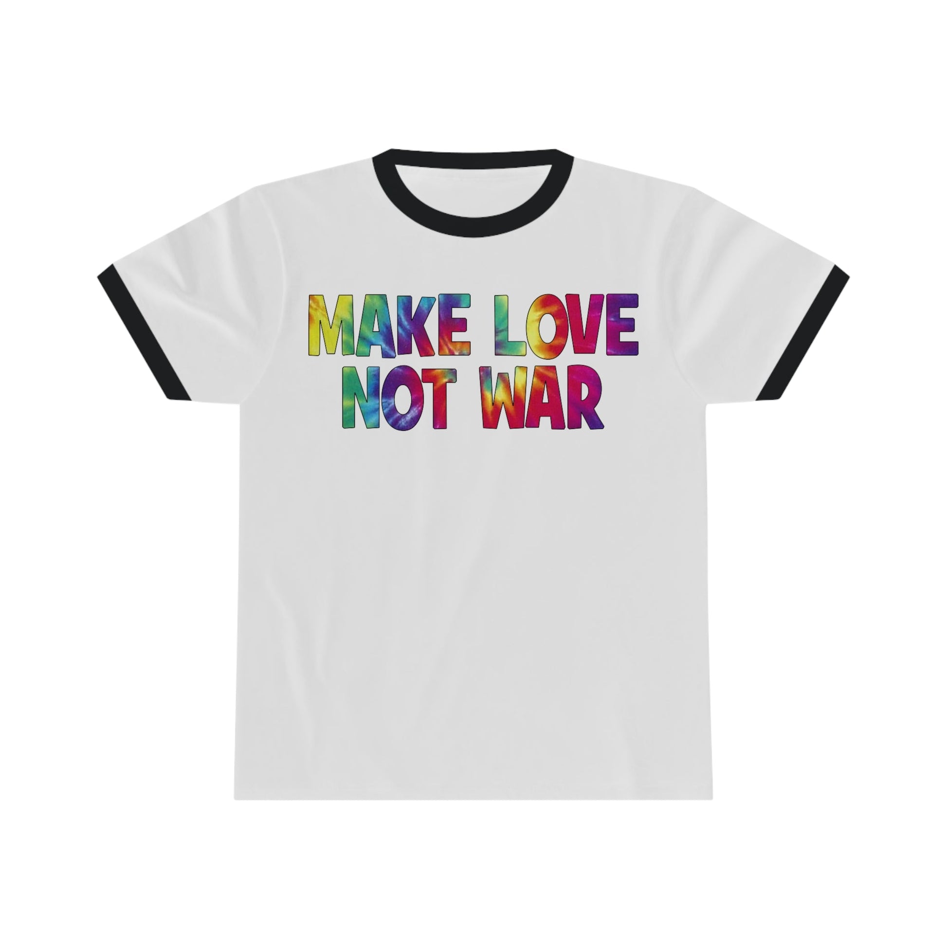 Make Love Not War Ringer Tee