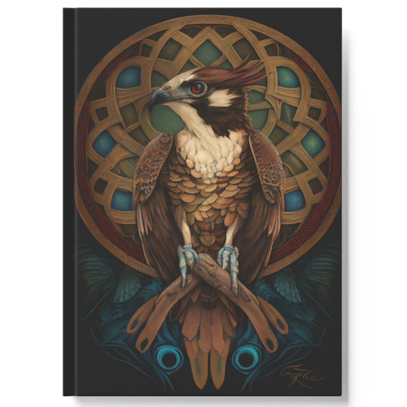 Mandala Osprey Hard Backed Journal