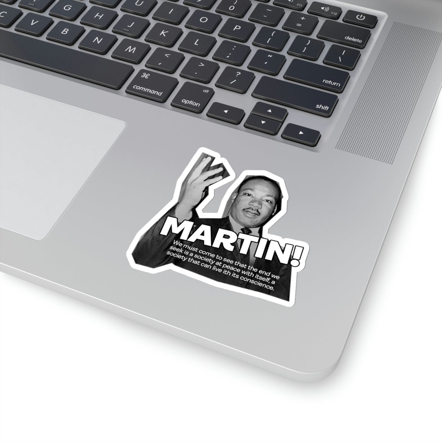 Martin Luther King Jr. Kiss-Cut Sticker Union Hero Patriot Cesar Chavez Gloria Steinem