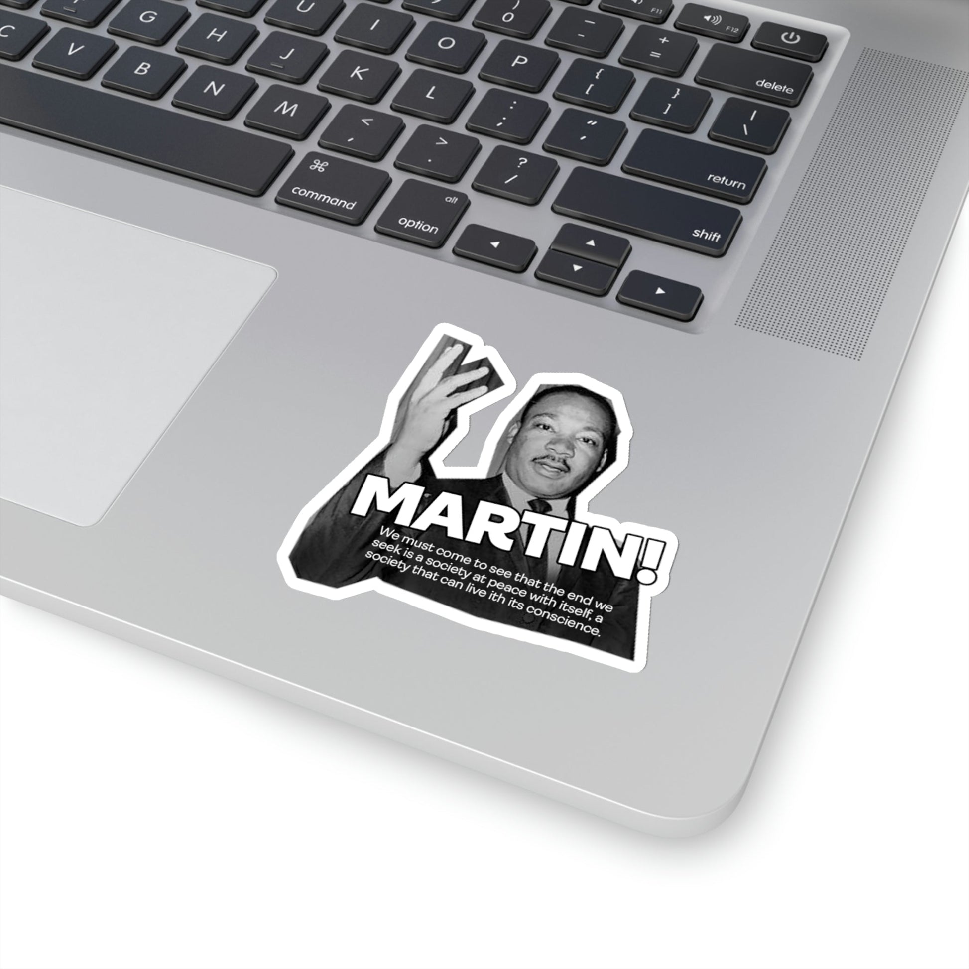 Martin Luther King Jr. Kiss-Cut Sticker Union Hero Patriot Cesar Chavez Gloria Steinem