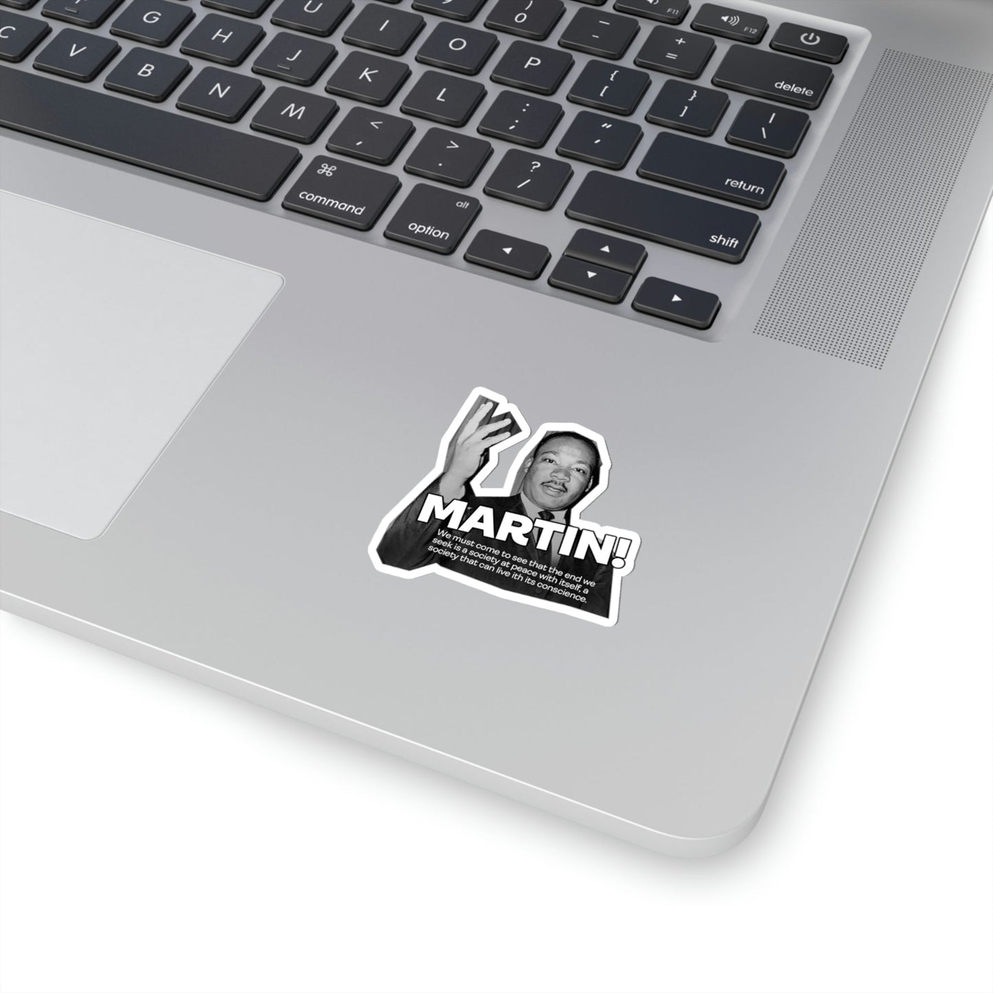 Martin Luther King Jr. Kiss-Cut Sticker Union Hero Patriot Cesar Chavez Gloria Steinem