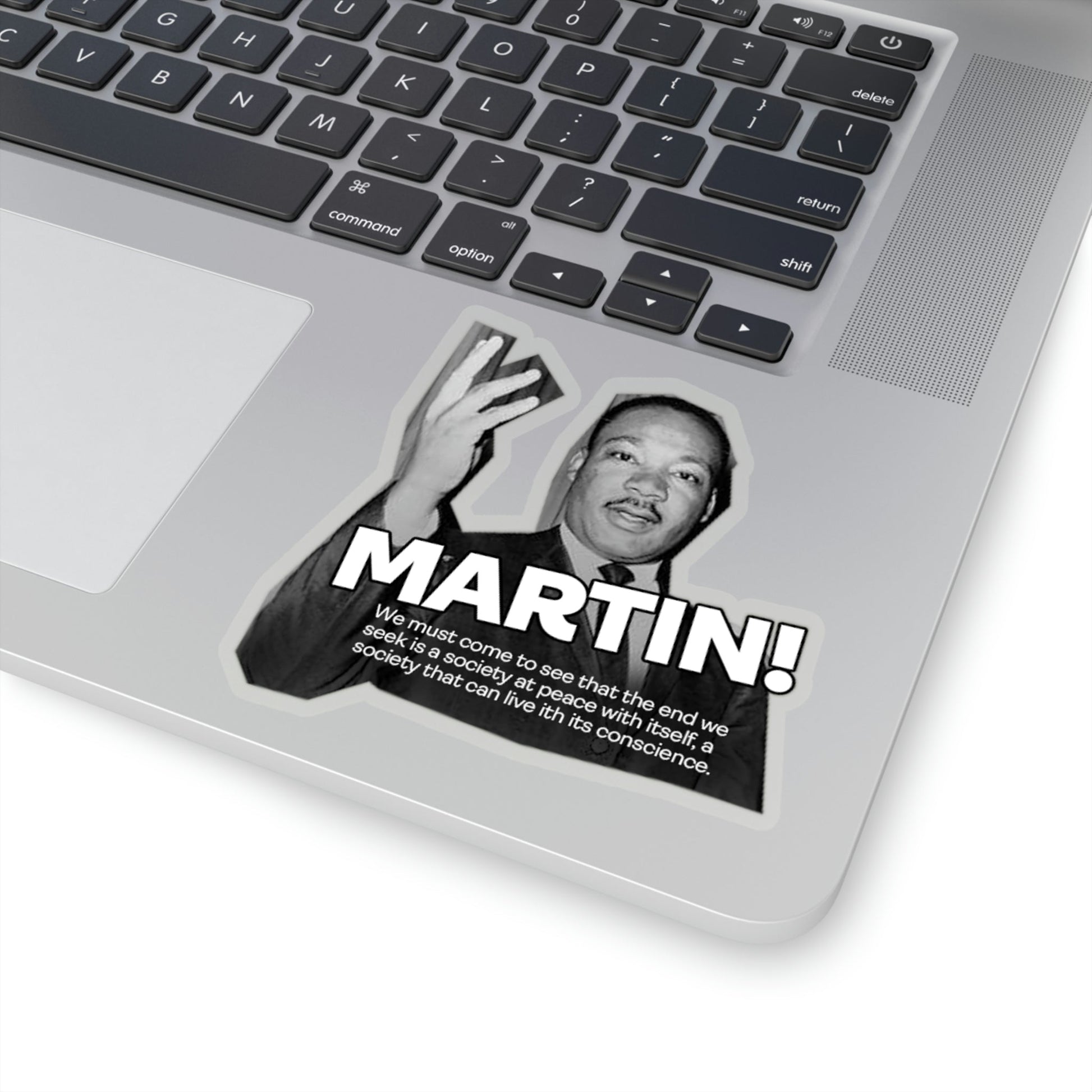 Martin Luther King Jr. Kiss-Cut Sticker Union Hero Patriot Cesar Chavez Gloria Steinem