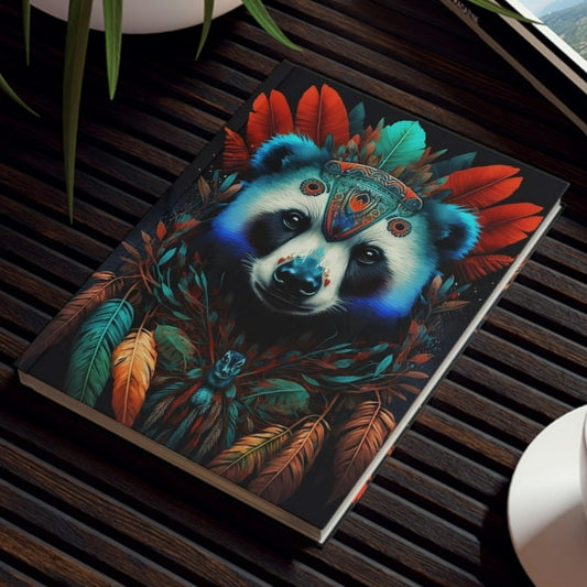 Meso Panda Bear Hard Backed Journal