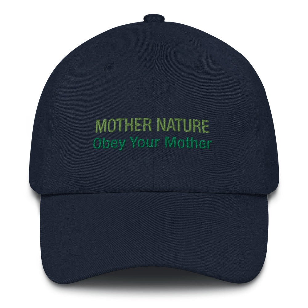 Mother Nature Hat - Obey Your Mother | You know a climate activist that will love this nature hat