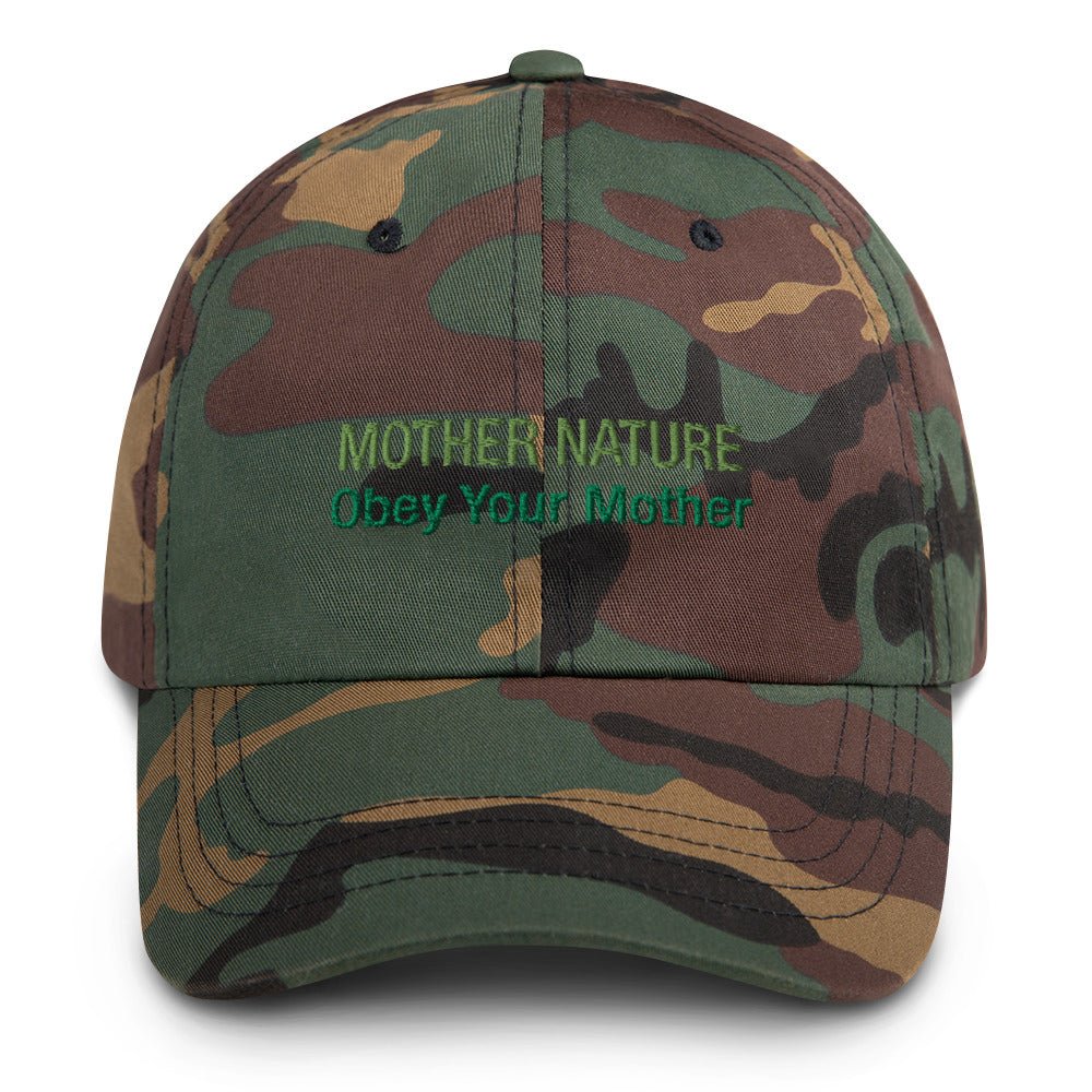 Mother Nature Hat - Obey Your Mother | You know a climate activist that will love this nature hat