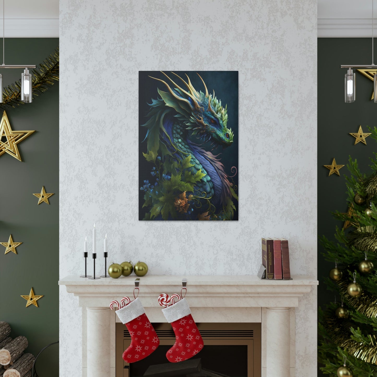 Mr. Dragon | Canvas Gallery Wraps