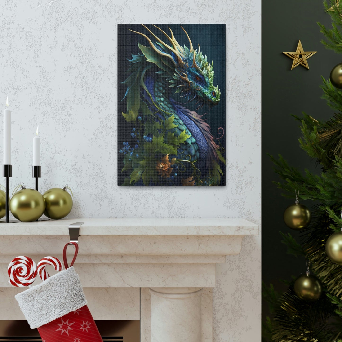 Mr. Dragon | Canvas Gallery Wraps