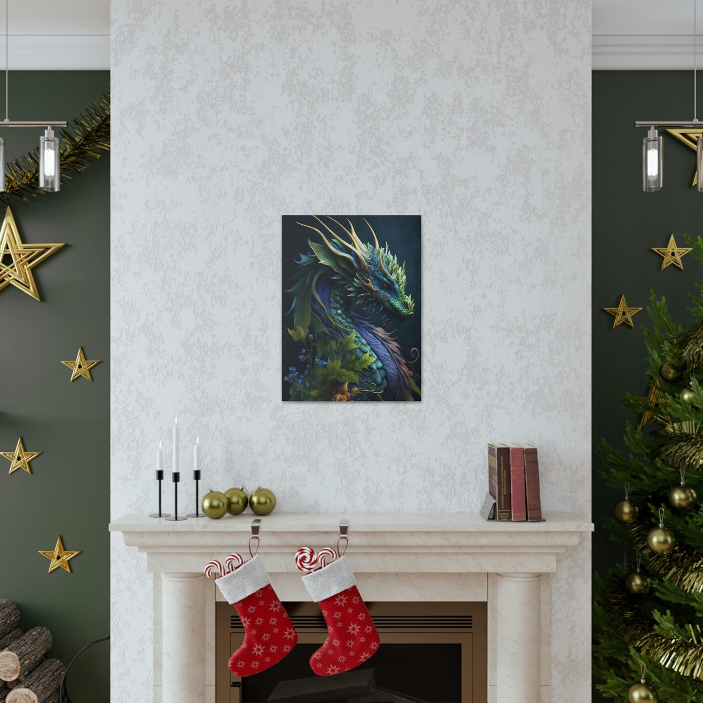 Mr. Dragon | Canvas Gallery Wraps