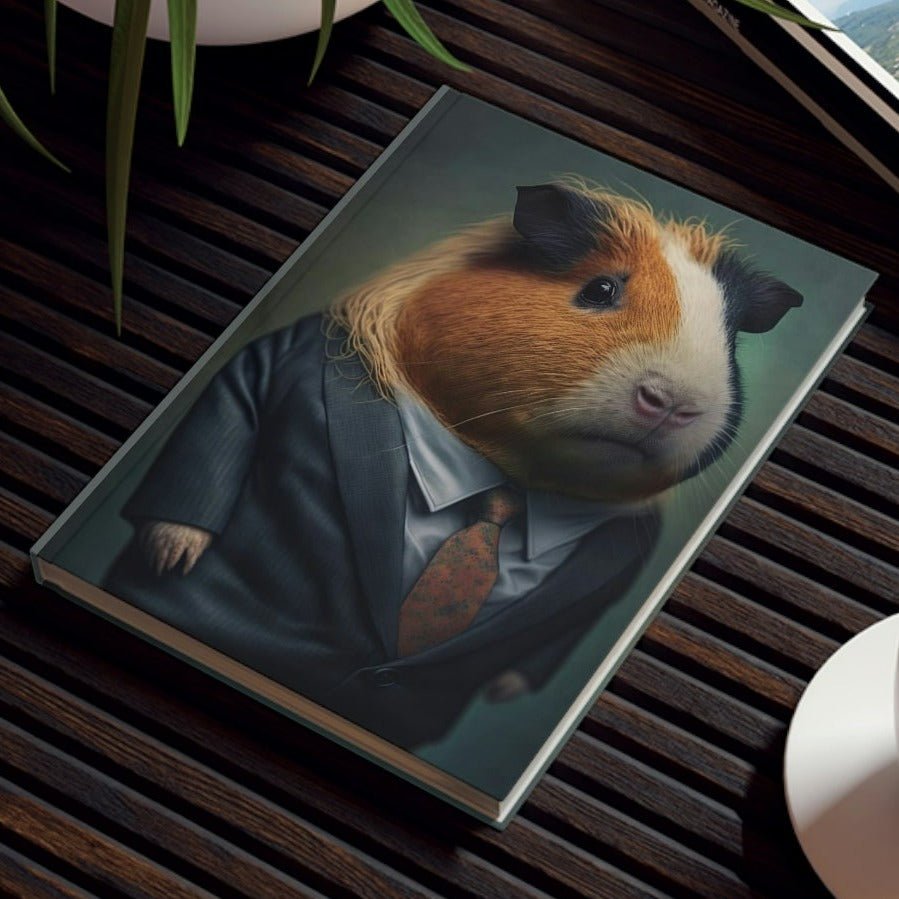 Mr. Guinea Pig - Dad - Hard Backed Journal