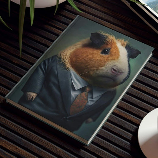 Mr. Guinea Pig - Dad - Hard Backed Journal