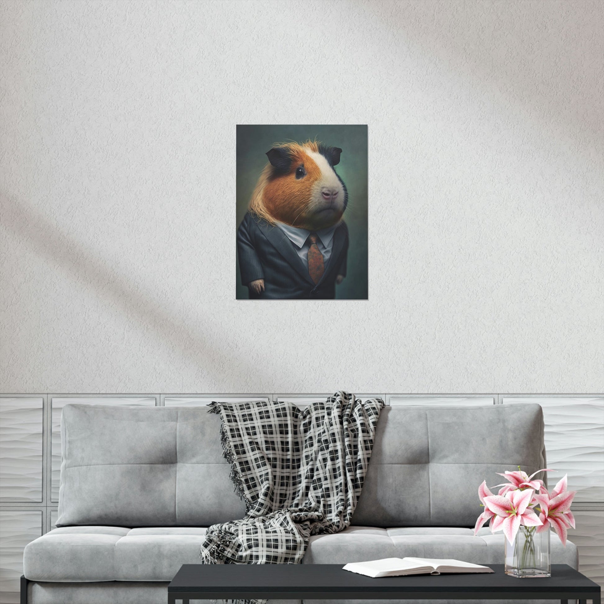 Mr. Guinea Pig Premium Matte Vertical Posters
