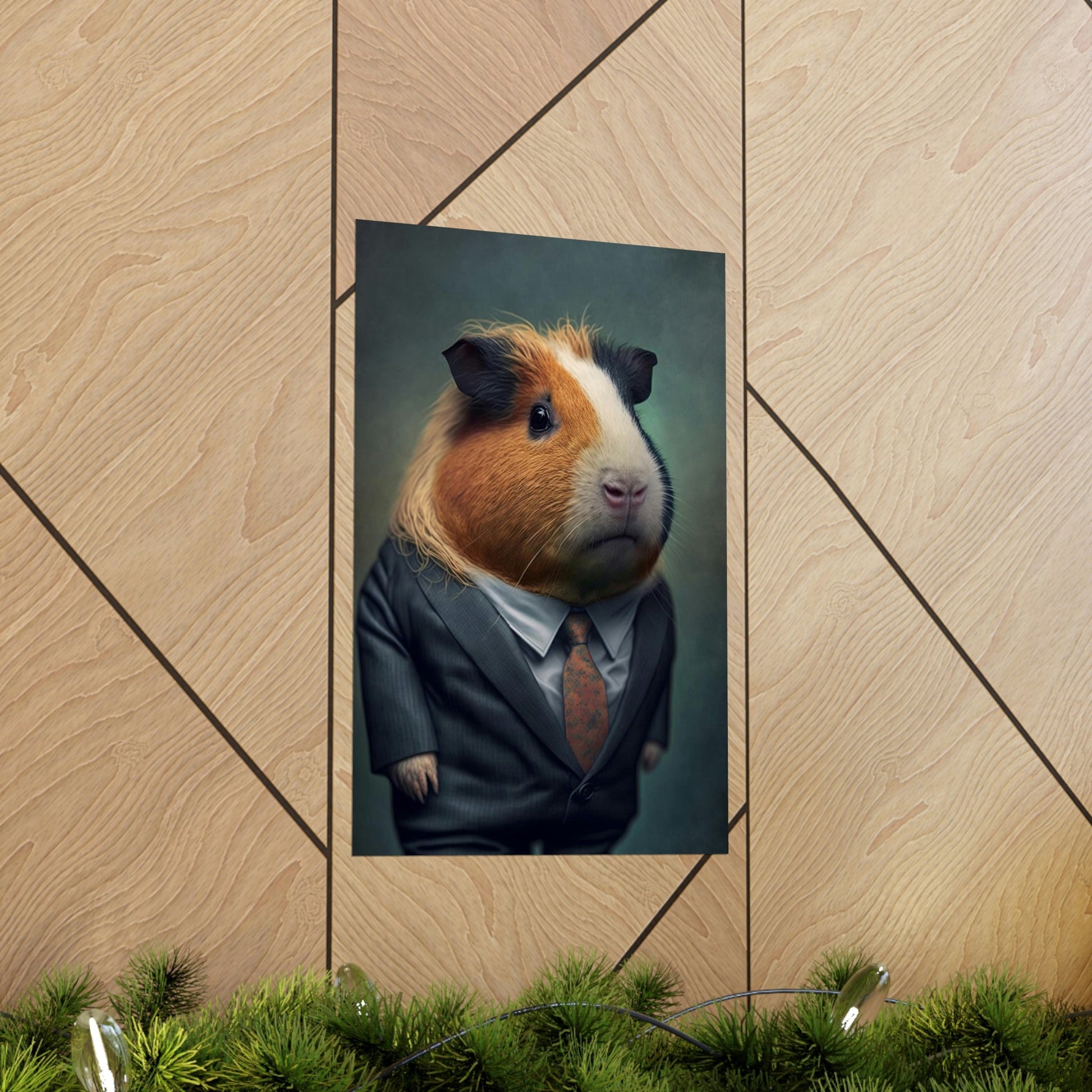 Mr. Guinea Pig Premium Matte Vertical Posters