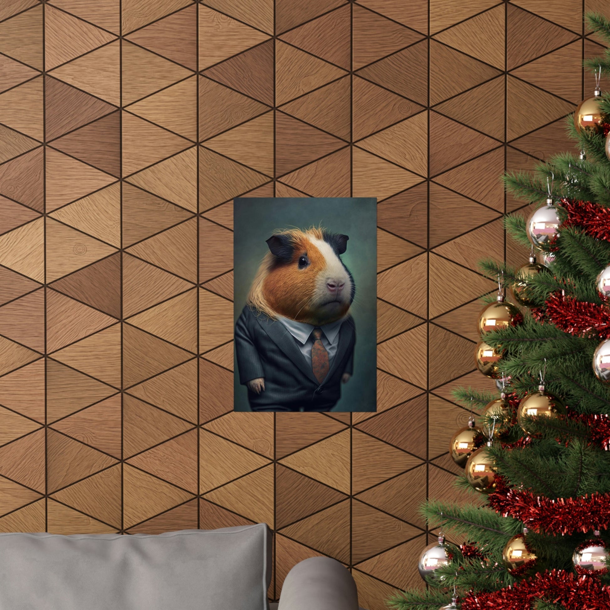 Mr. Guinea Pig Premium Matte Vertical Posters