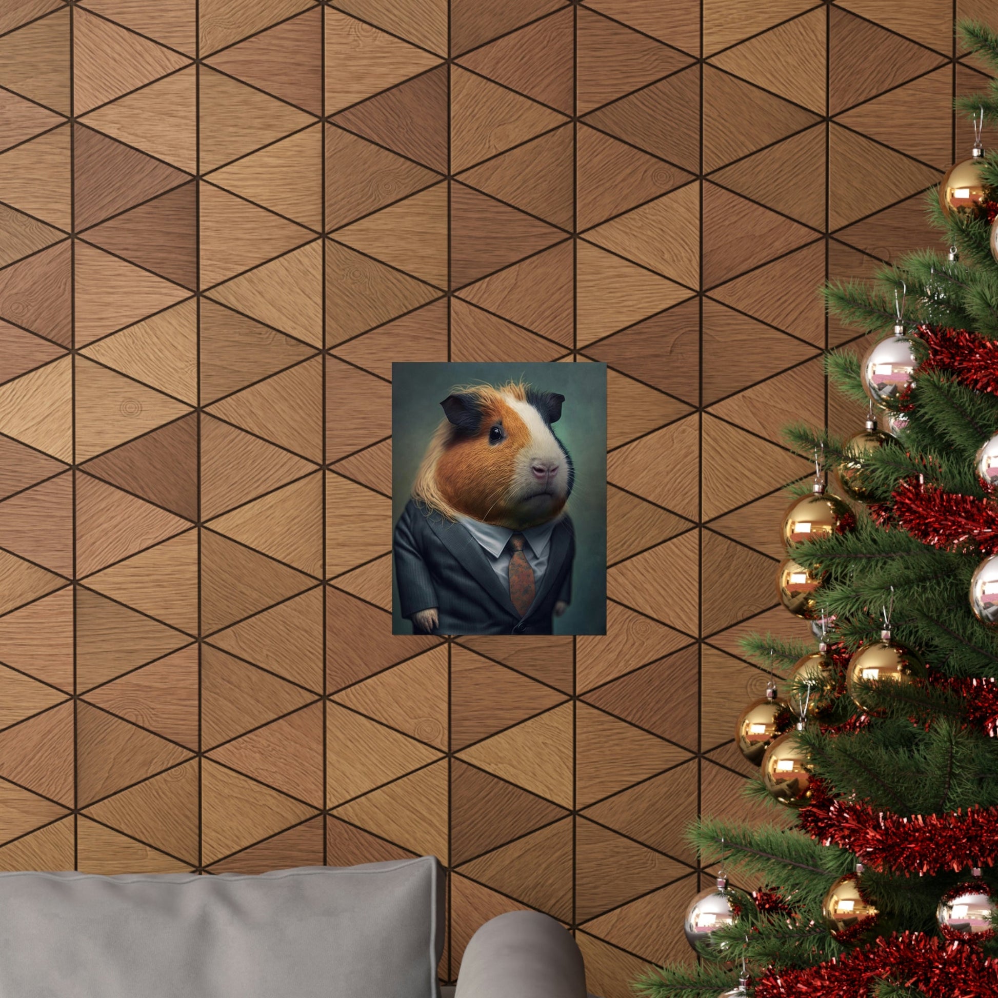 Mr. Guinea Pig Premium Matte Vertical Posters