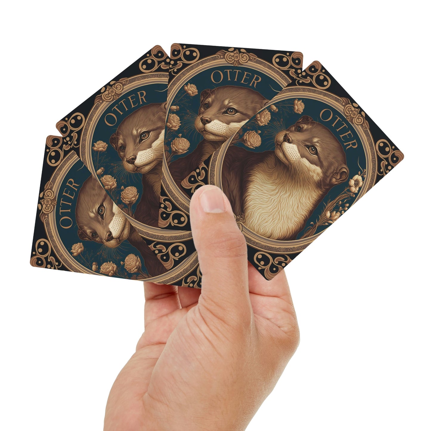 Mr. Otter Poker Playing Cards