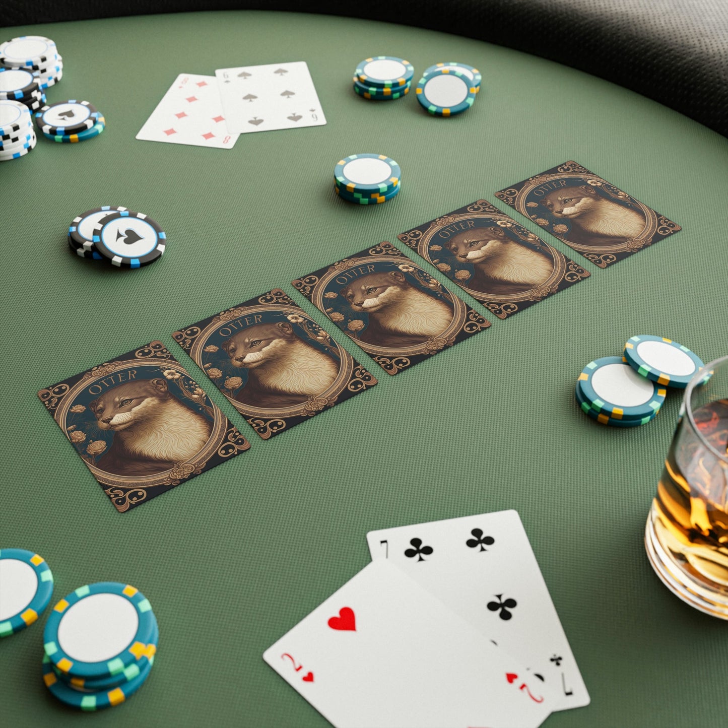 Mr. Otter Poker Playing Cards