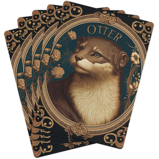 Mr. Otter Poker Playing Cards