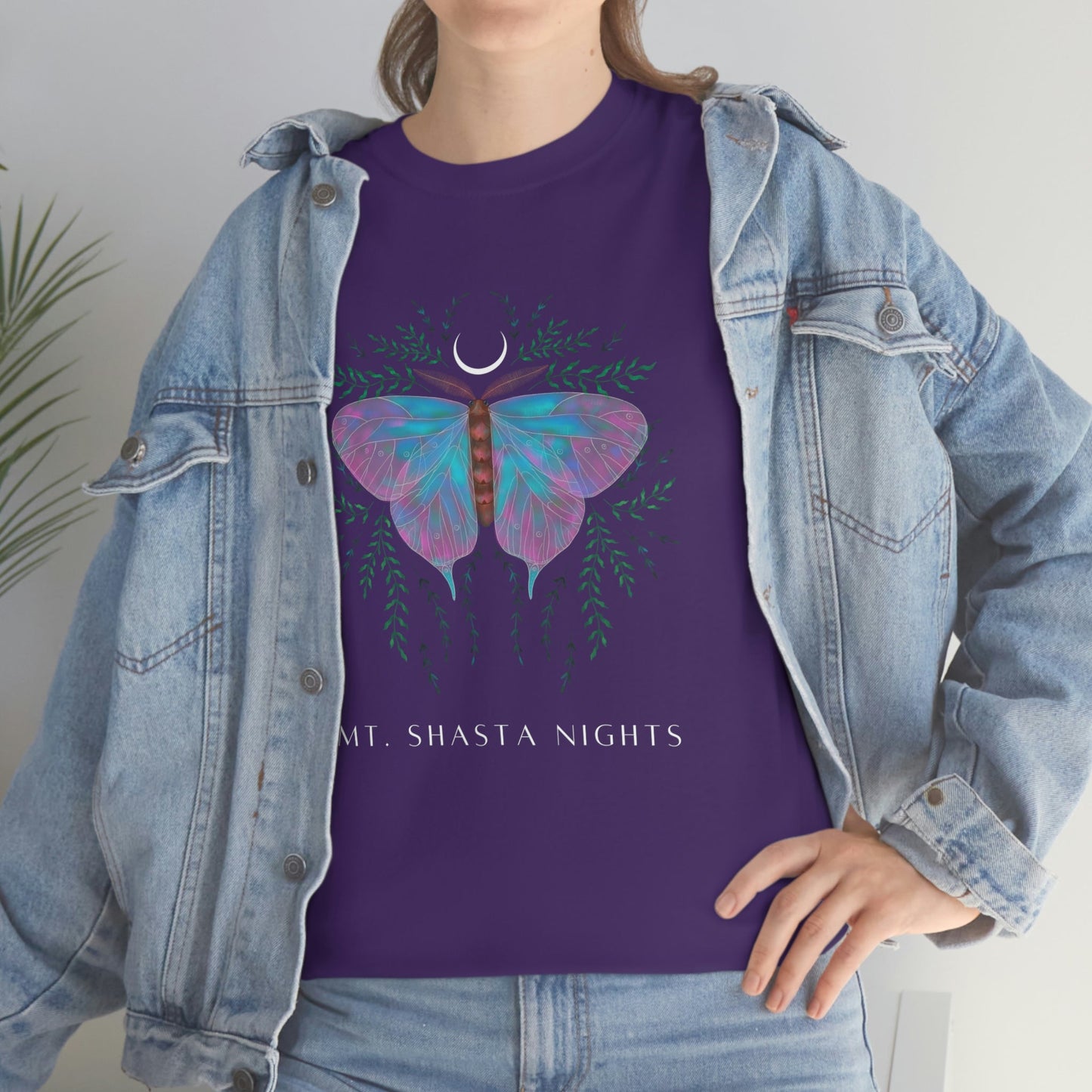 Mt. Shasta Nights Heavy Cotton Tee