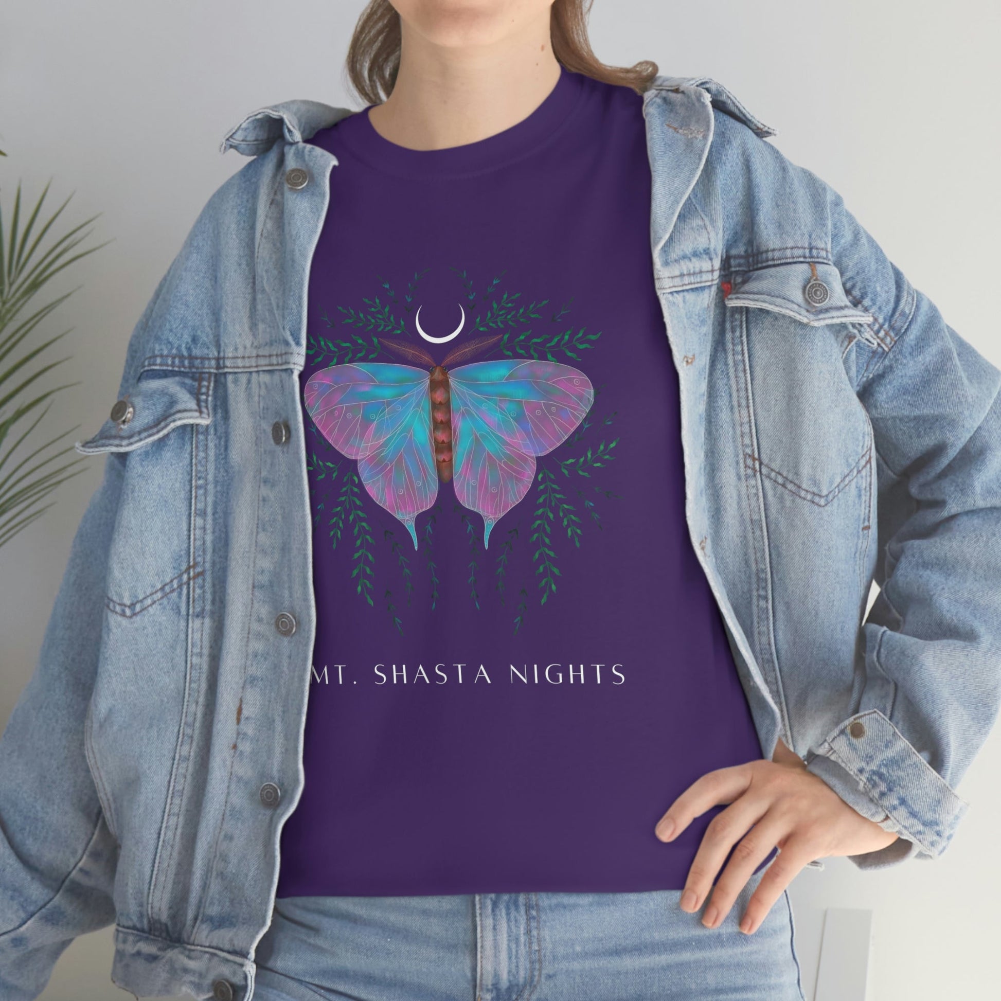 Mt. Shasta Nights Heavy Cotton Tee