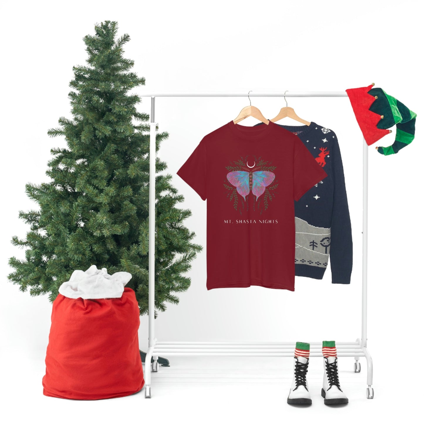 Mt. Shasta Nights Heavy Cotton Tee