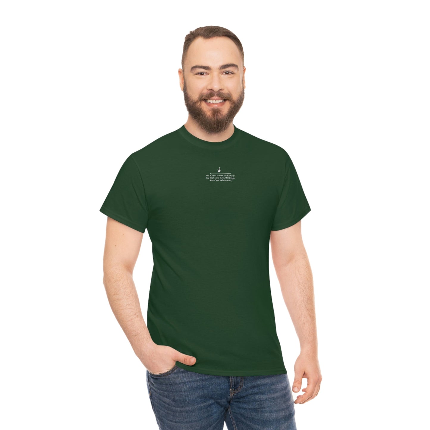 Nosey Bearded Dragon II Heavy Cotton T-Shirt