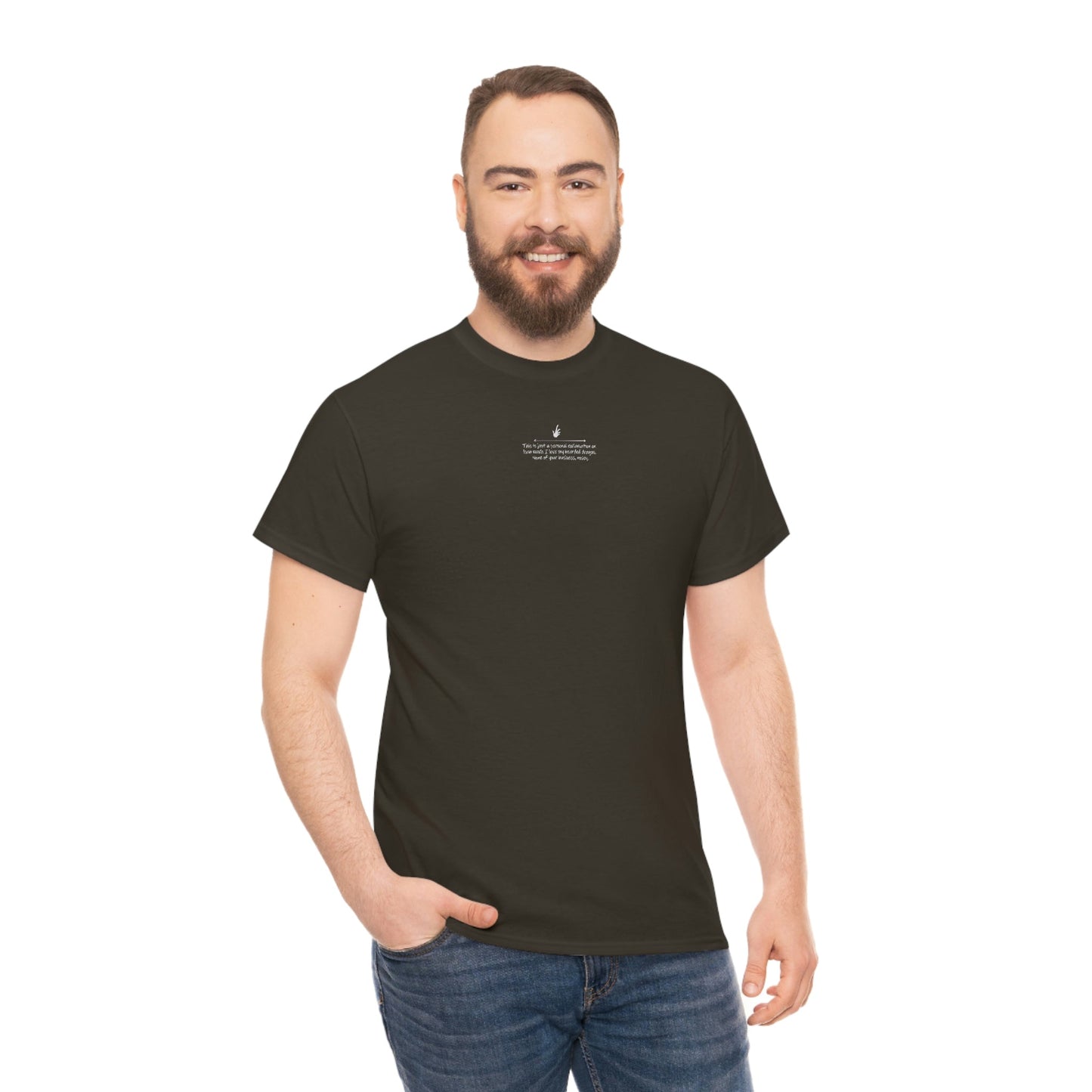 Nosey Bearded Dragon II Heavy Cotton T-Shirt