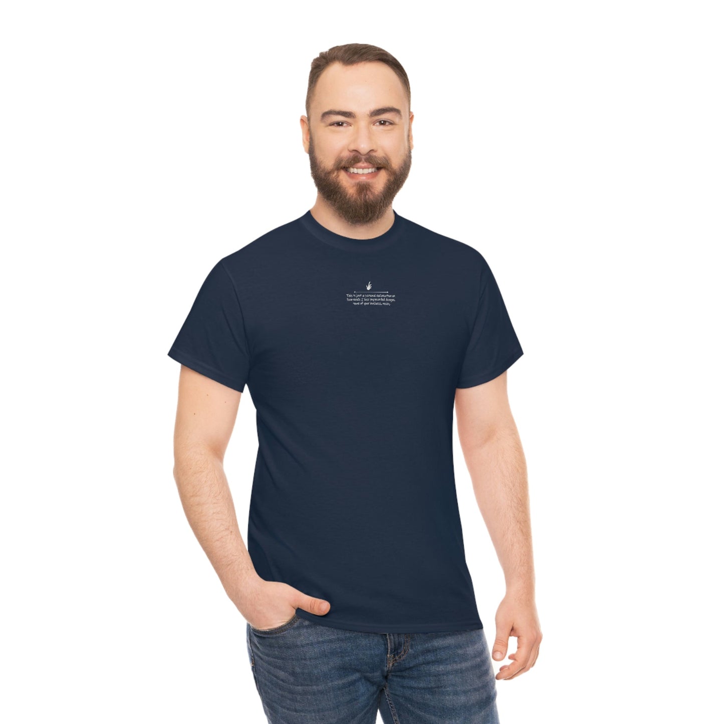 Nosey Bearded Dragon II Heavy Cotton T-Shirt