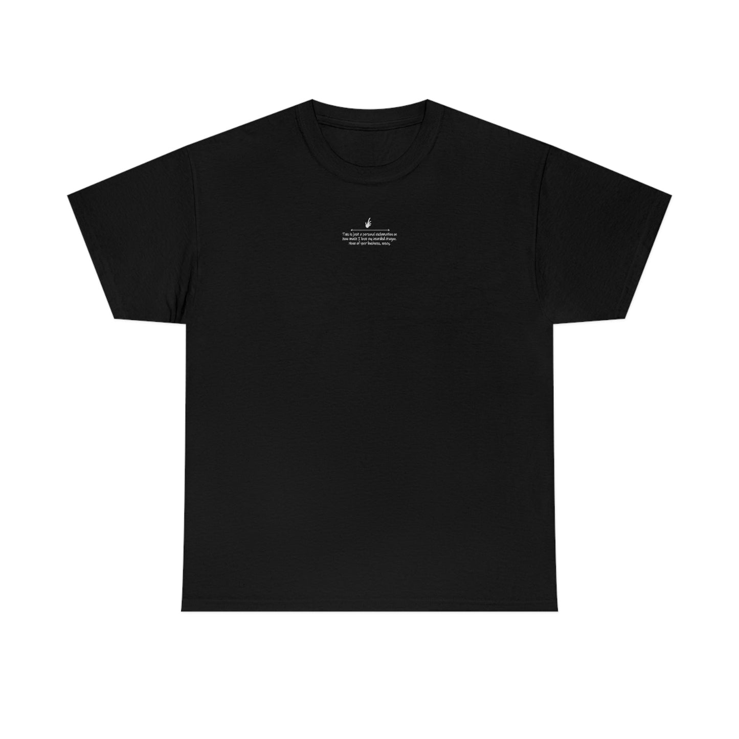 Nosey Bearded Dragon II Heavy Cotton T-Shirt