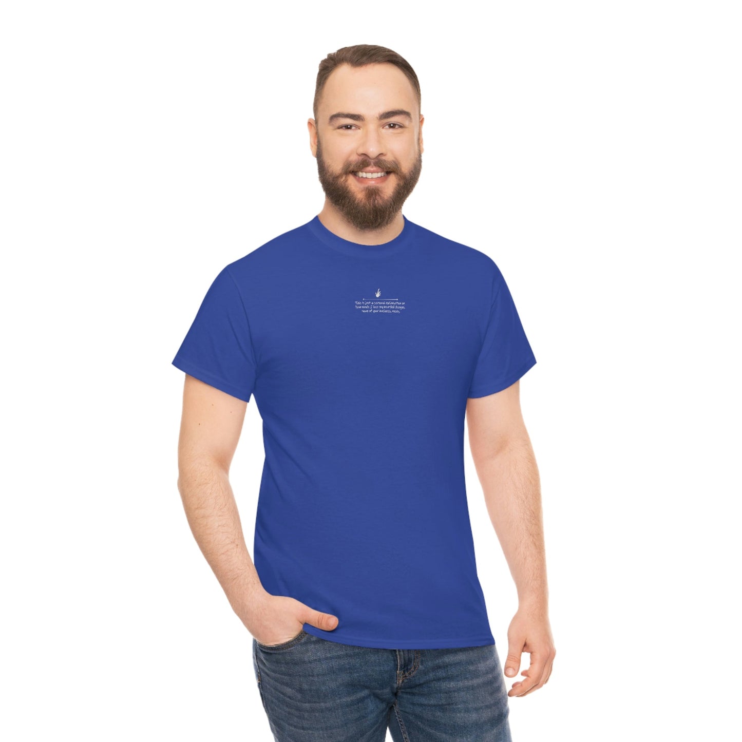 Nosey Bearded Dragon II Heavy Cotton T-Shirt