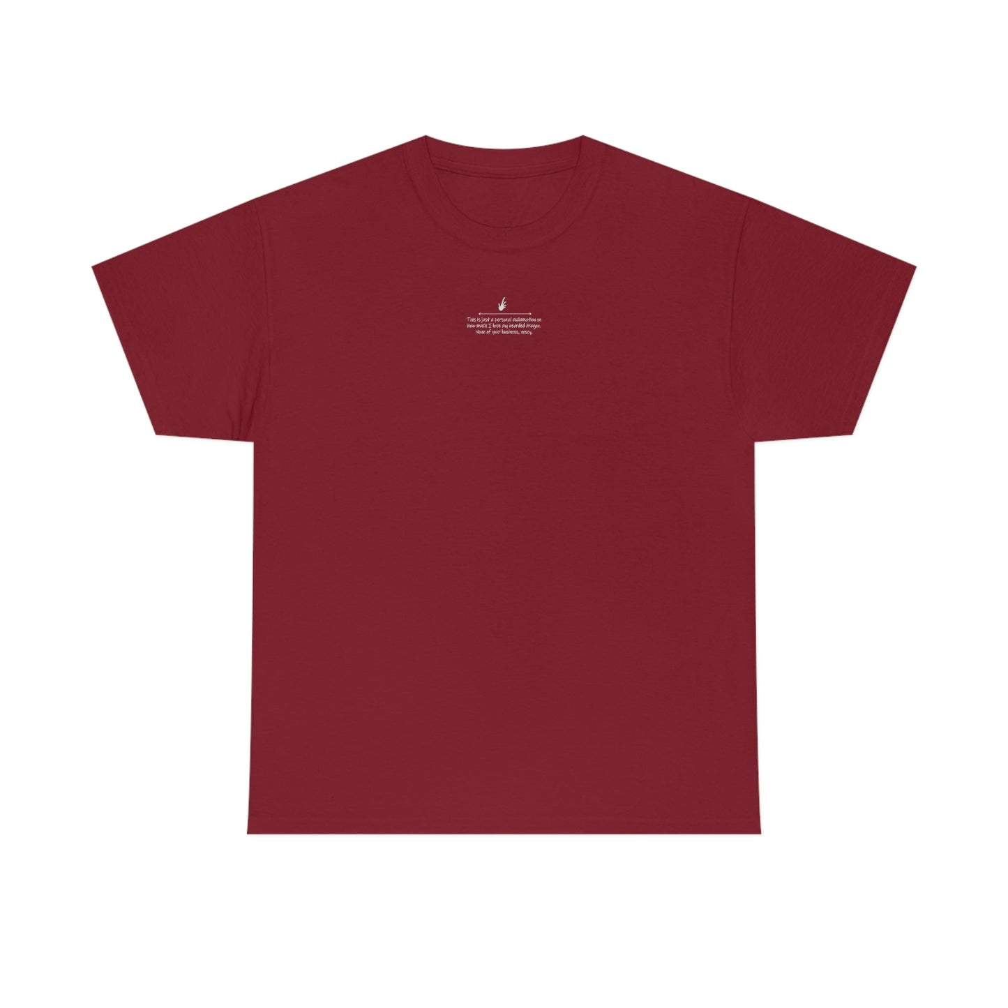 Nosey Bearded Dragon II Heavy Cotton T-Shirt