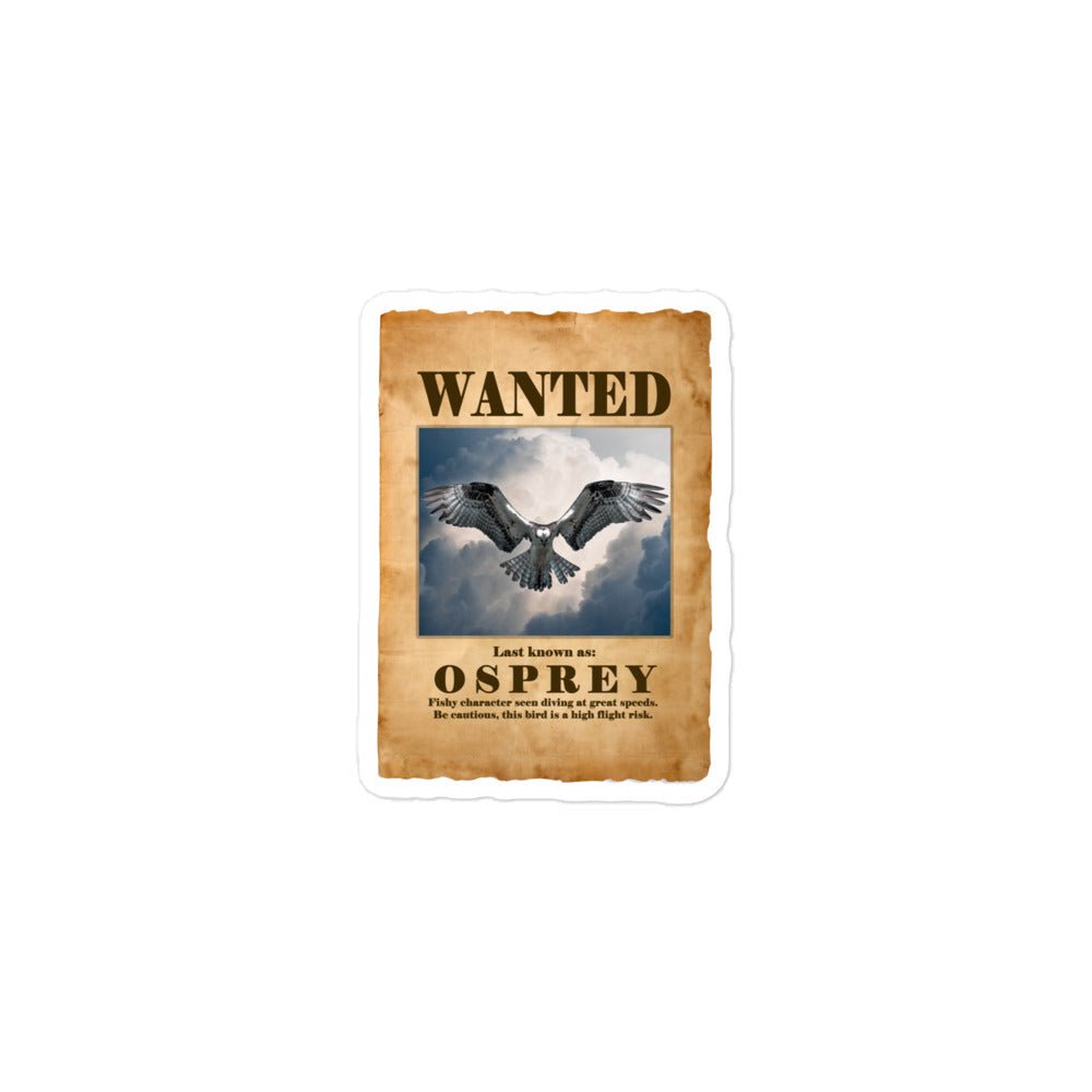 Osprey Hover Bubble-Free Stickers