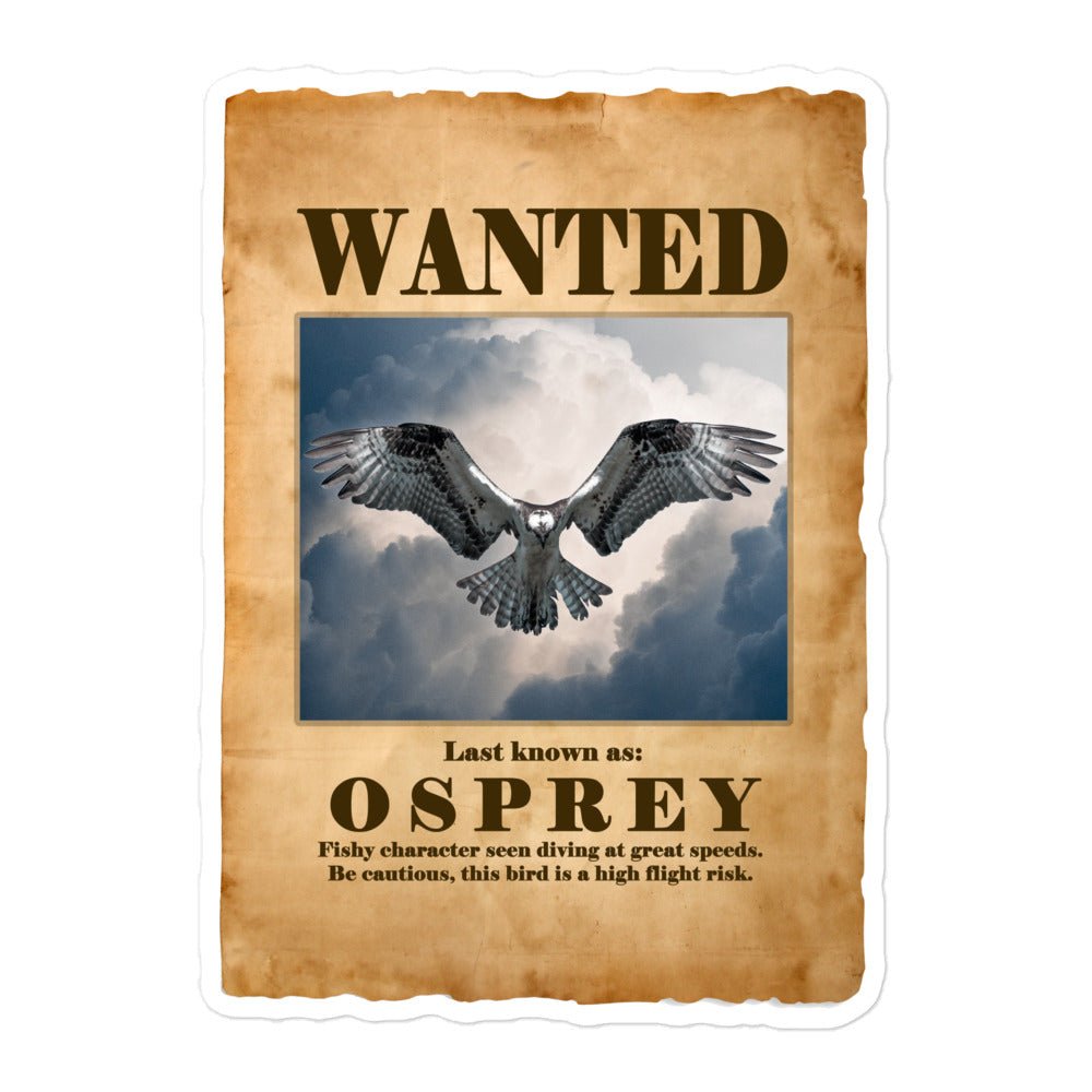 Osprey Hover Bubble-Free Stickers