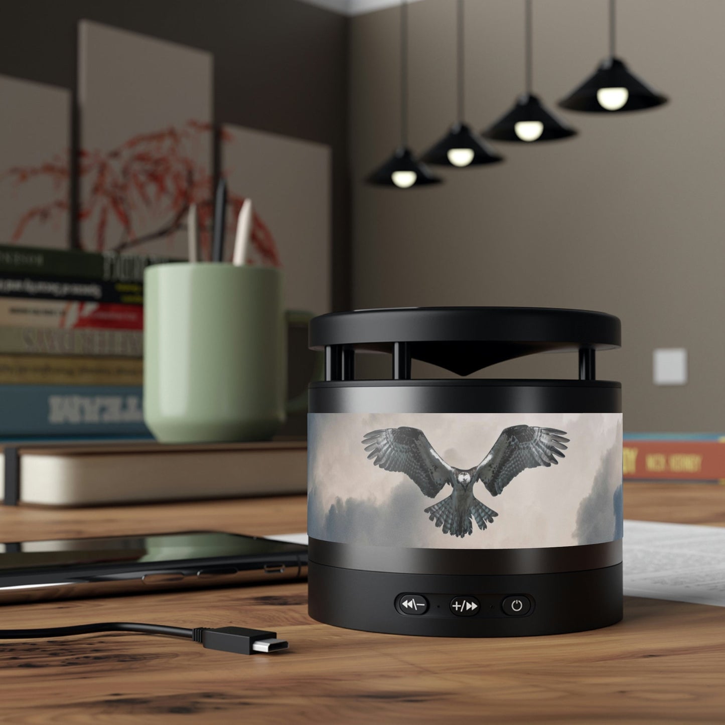 Osprey Metal Bluetooth Speaker and Wireless Charging Pad