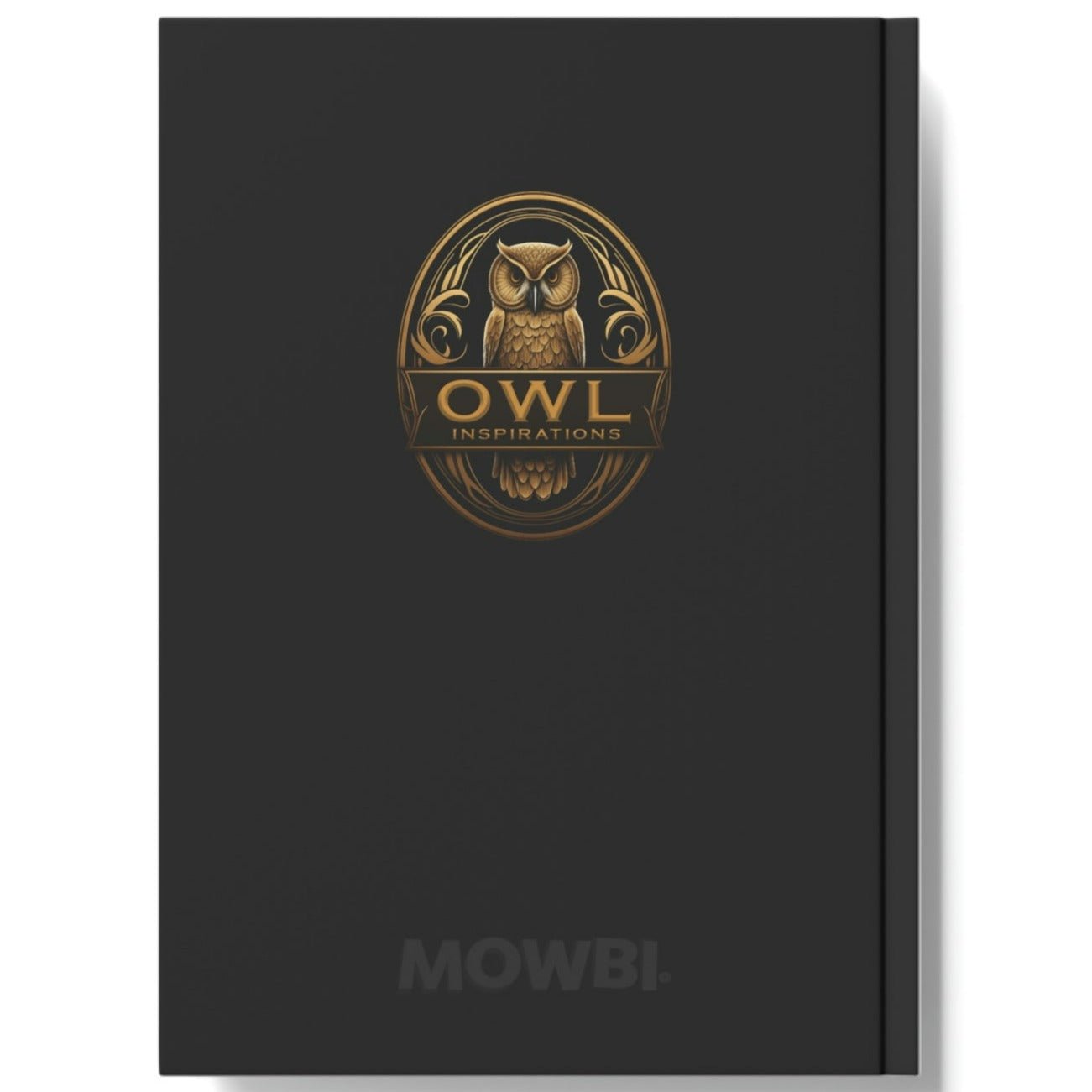 Owl Inspirations - Turquois Owl - Hard Backed Journal