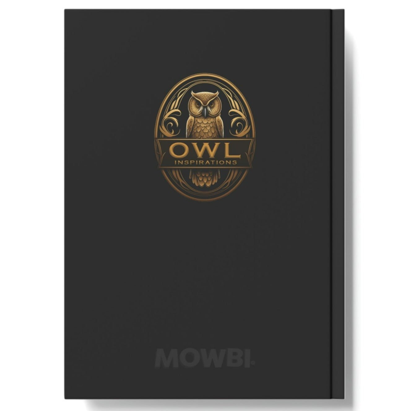 Owl Inspirations - Watercolor Owl Family - Hard Backed Journal