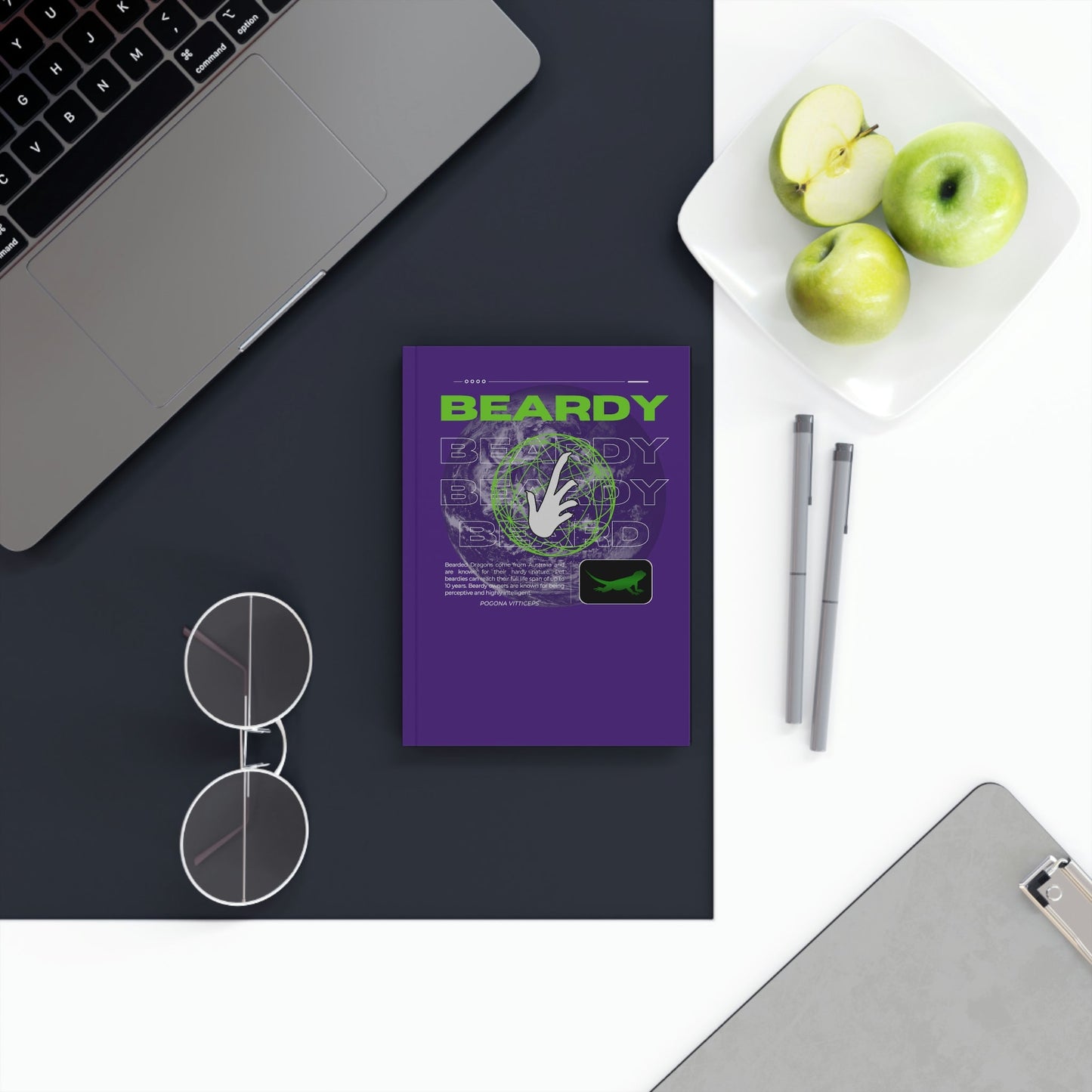 Perceptive Beardy III Hard Backed Journal