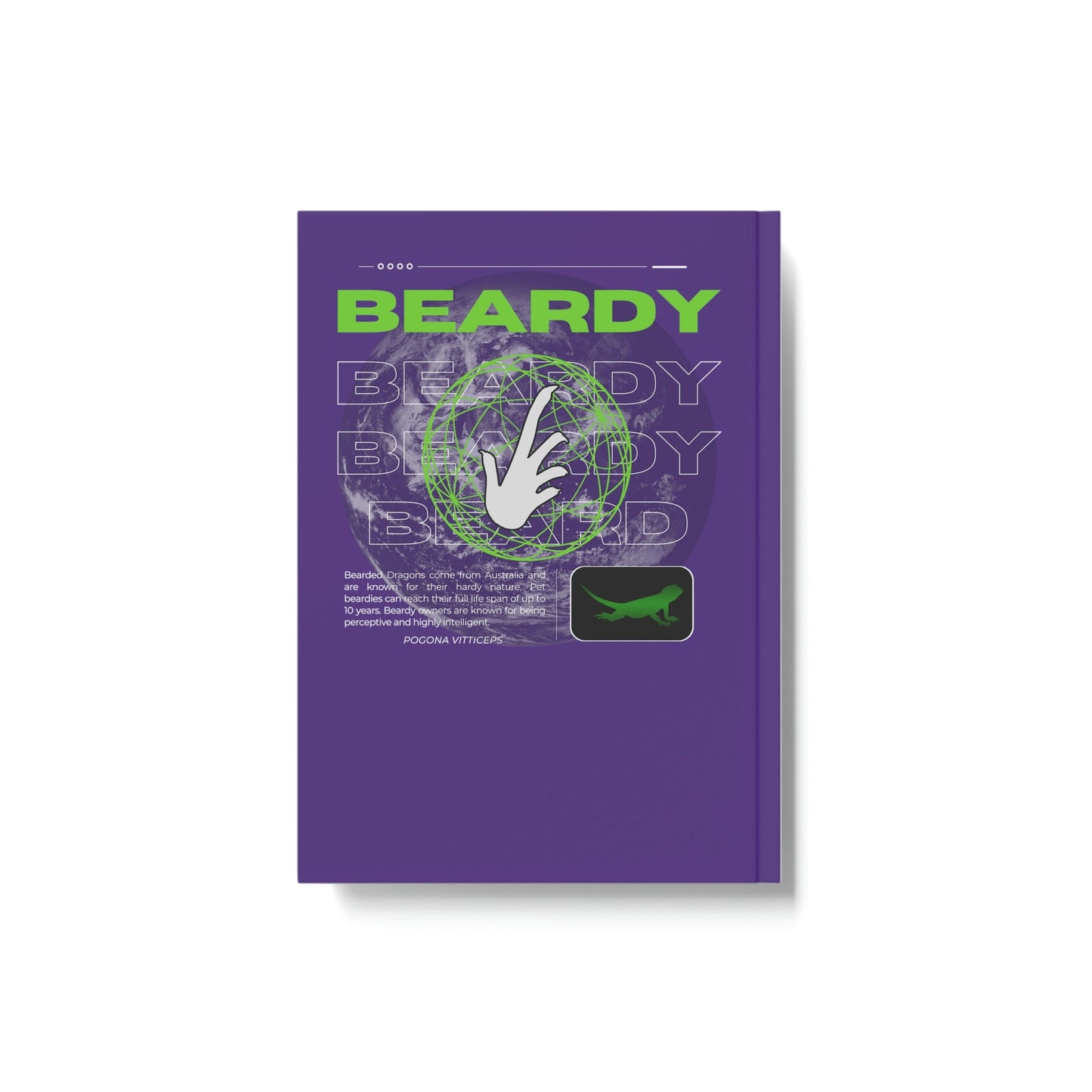 Perceptive Beardy III Hard Backed Journal