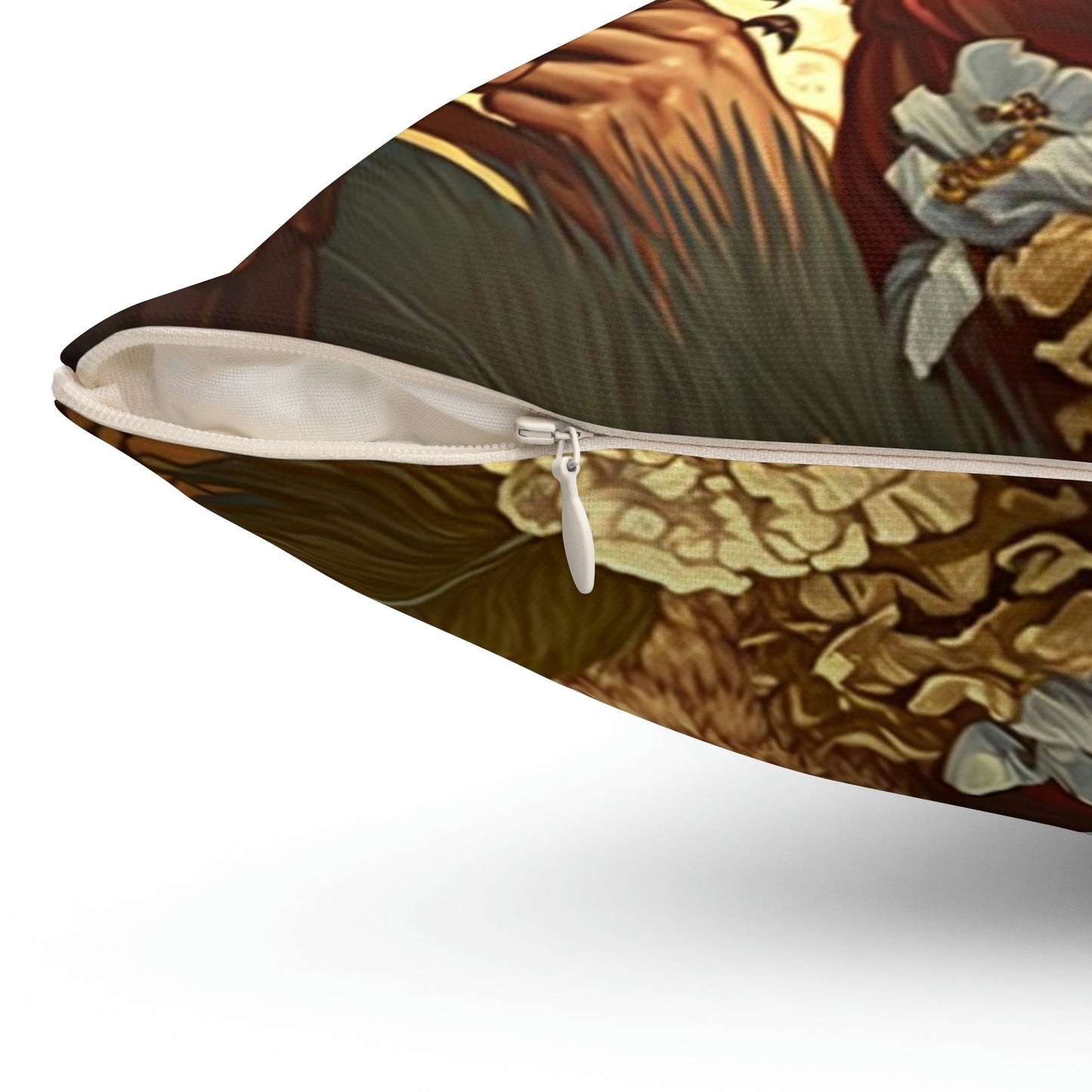 Peregrine Falcon II Square Pillow