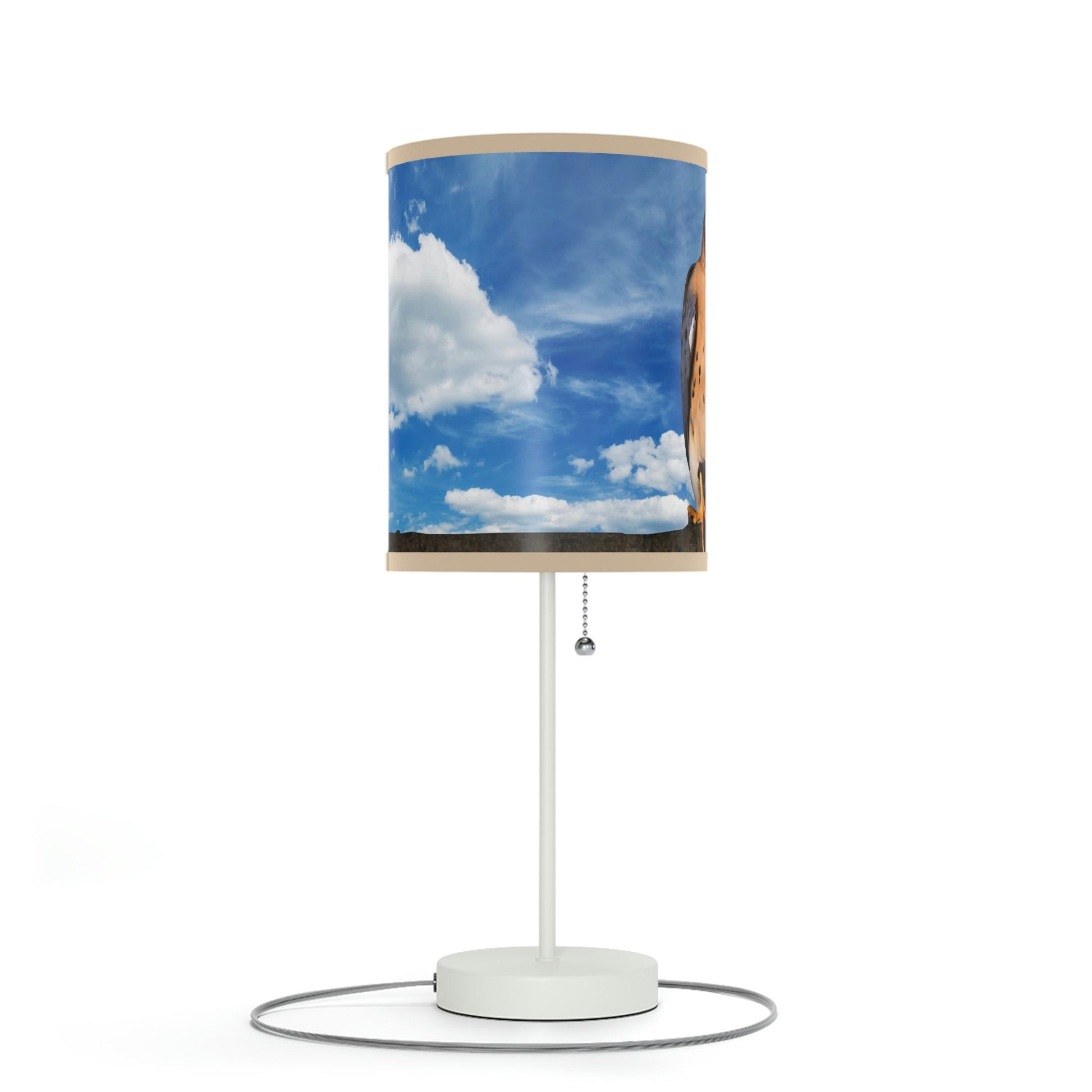 Peregrine Falcon Lamp on a Stand, US|CA plug