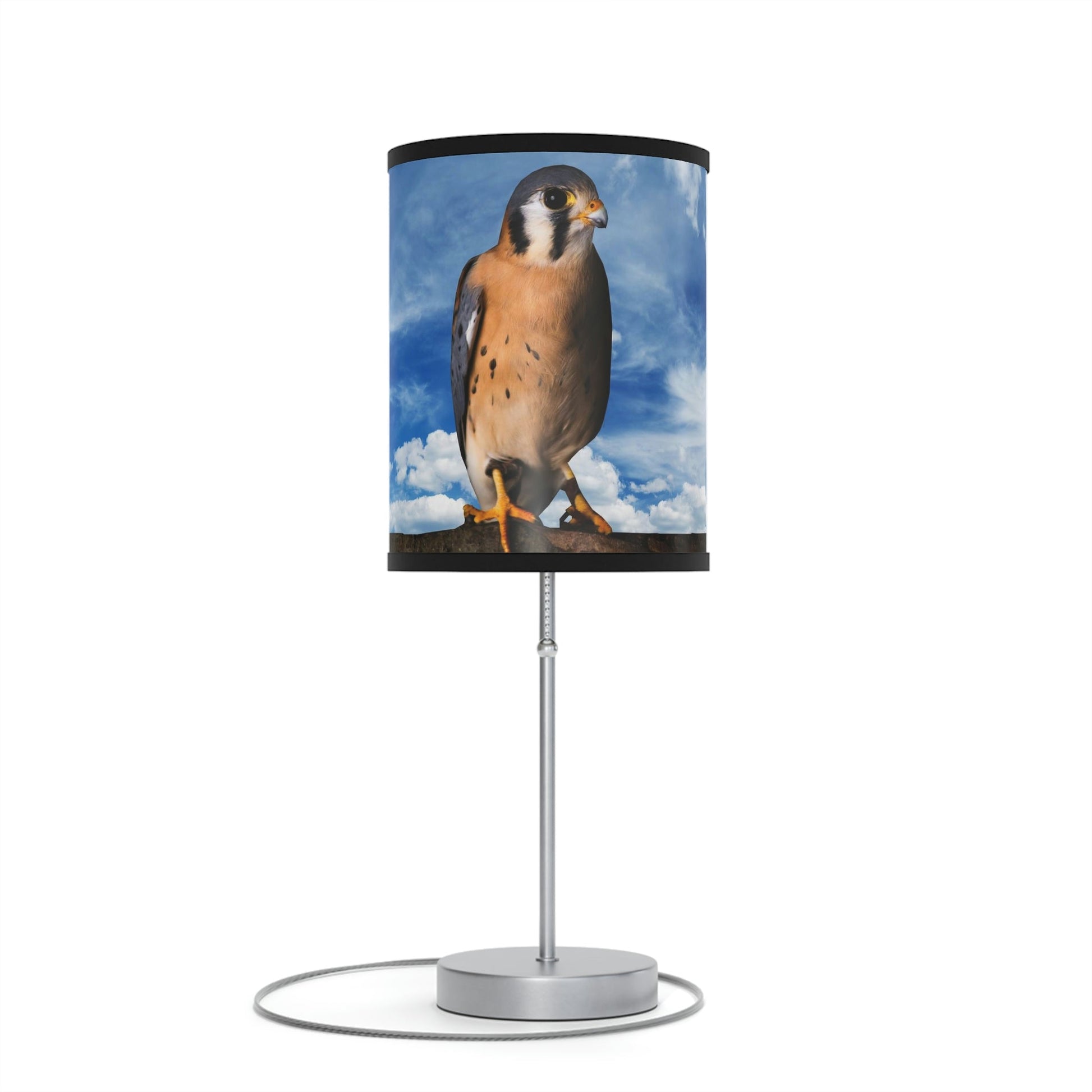 Peregrine Falcon Lamp on a Stand, US|CA plug